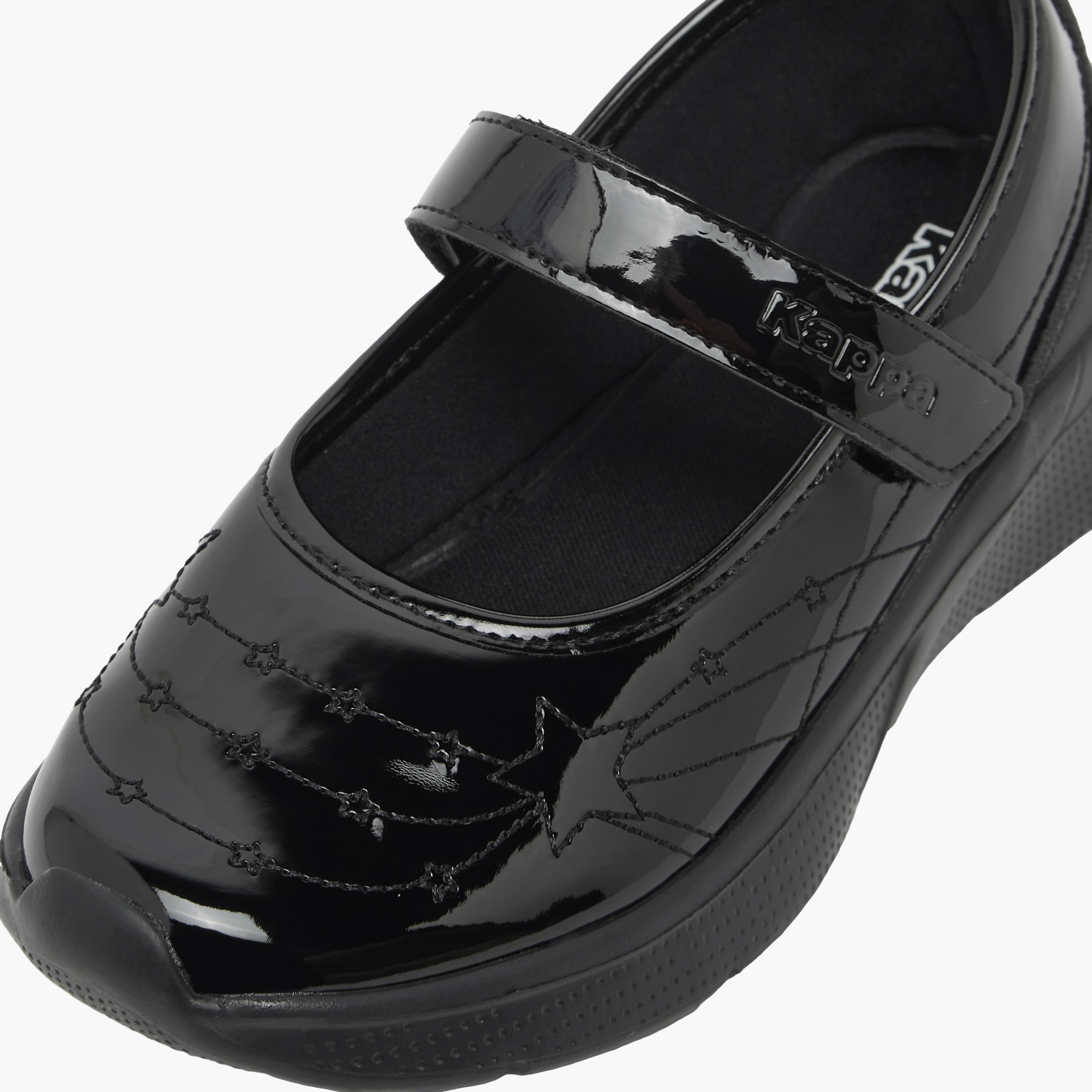 Kappa Girls Hook & Loop Mary Jane School Shoes-girls-shoes-maryjanes-image-7