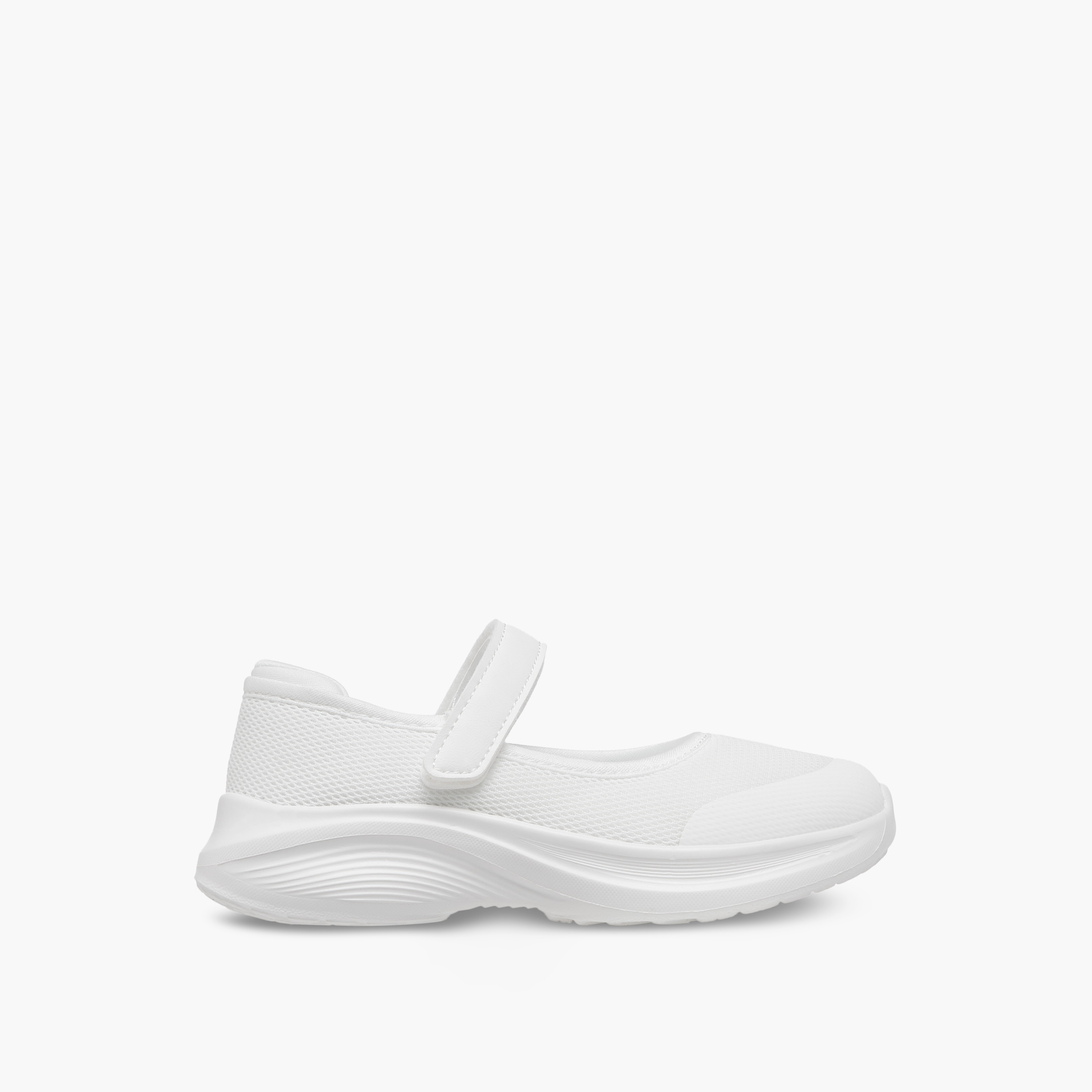 Dash Girls Textured Hook & Loop School Shoes-girls-shoes-maryjanes-image-4