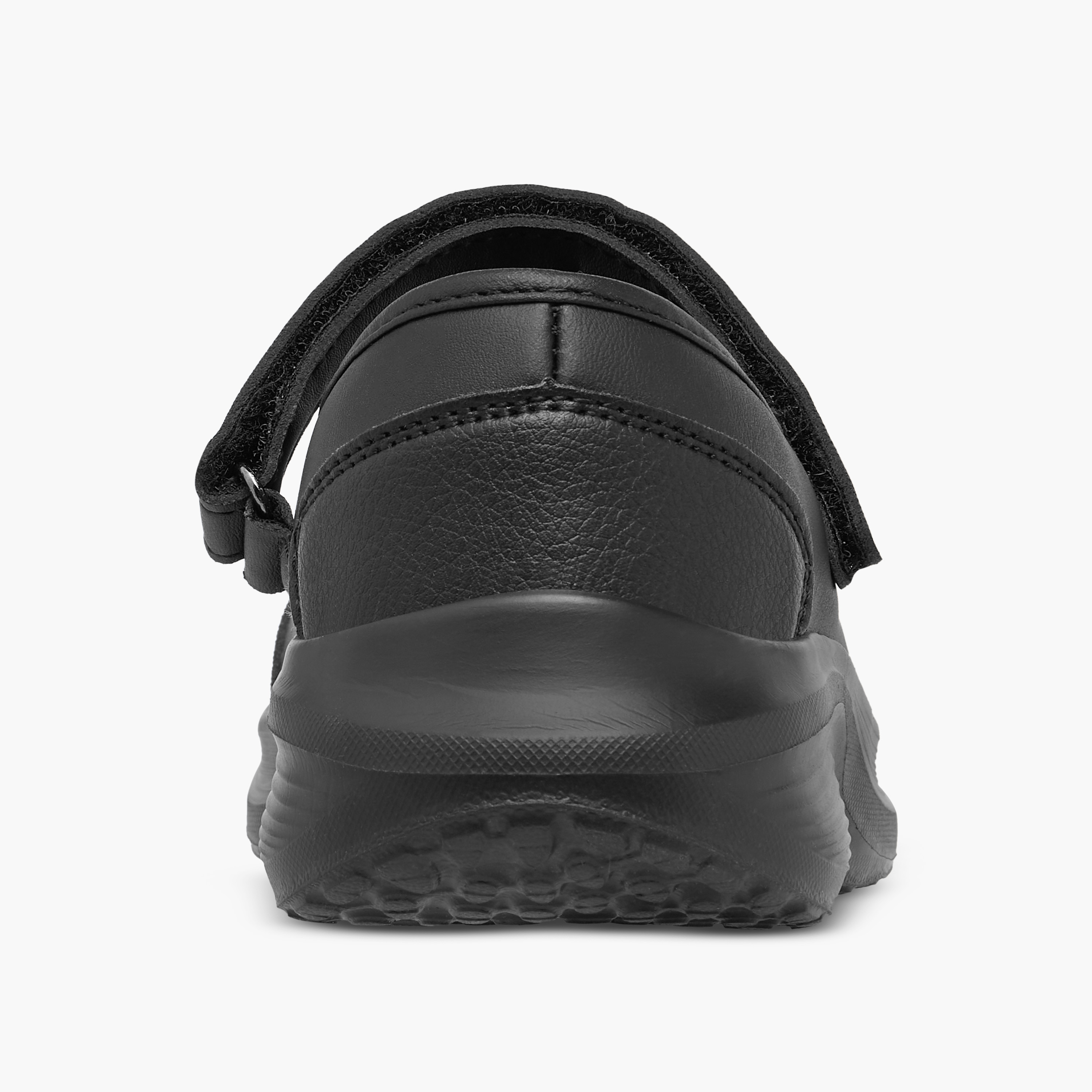 Dash Solid School Shoes with Hook and Loop Closure-girls-shoes-maryjanes-image-5