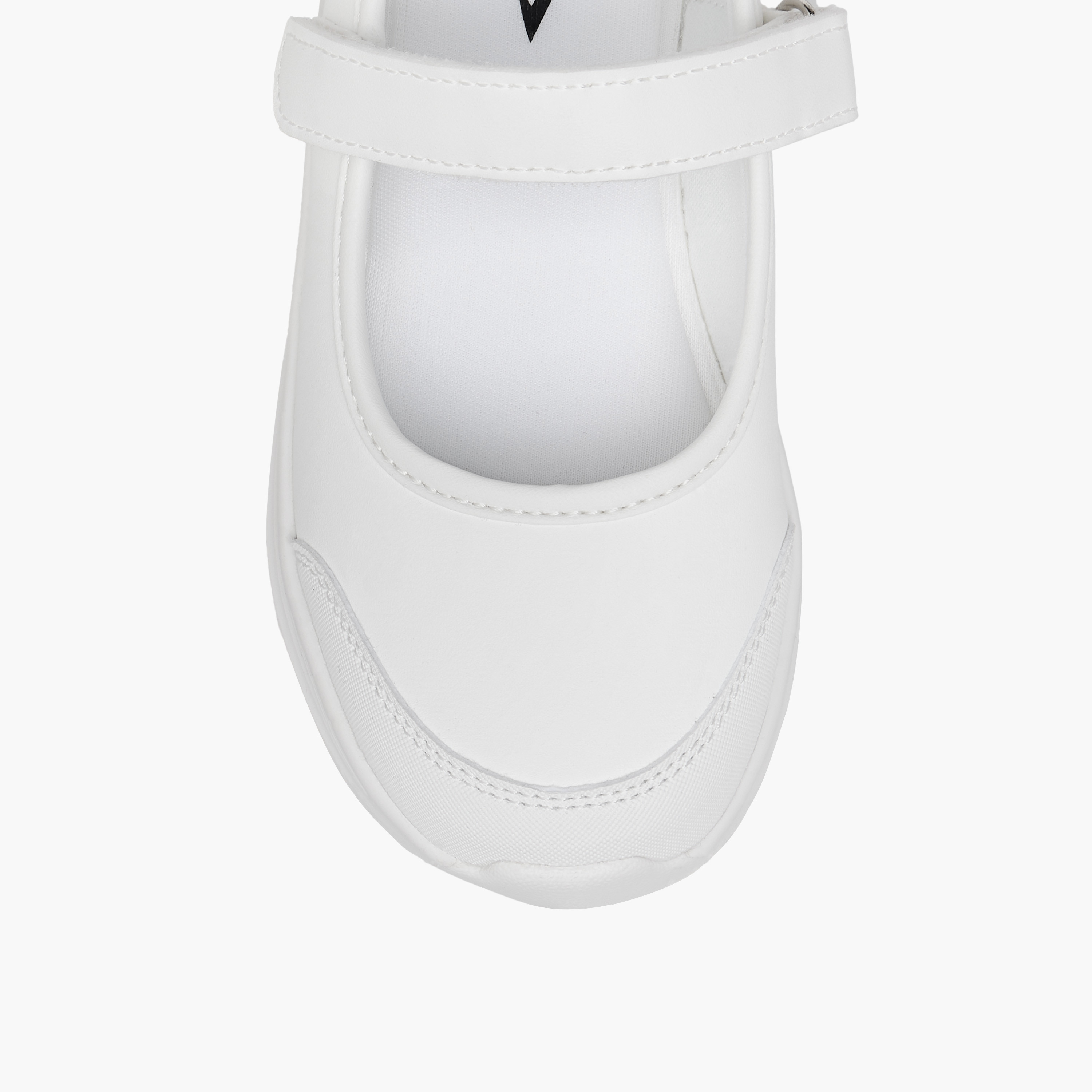 Dash Solid School Shoes with Hook and Loop Closure-girls-shoes-maryjanes-image-4