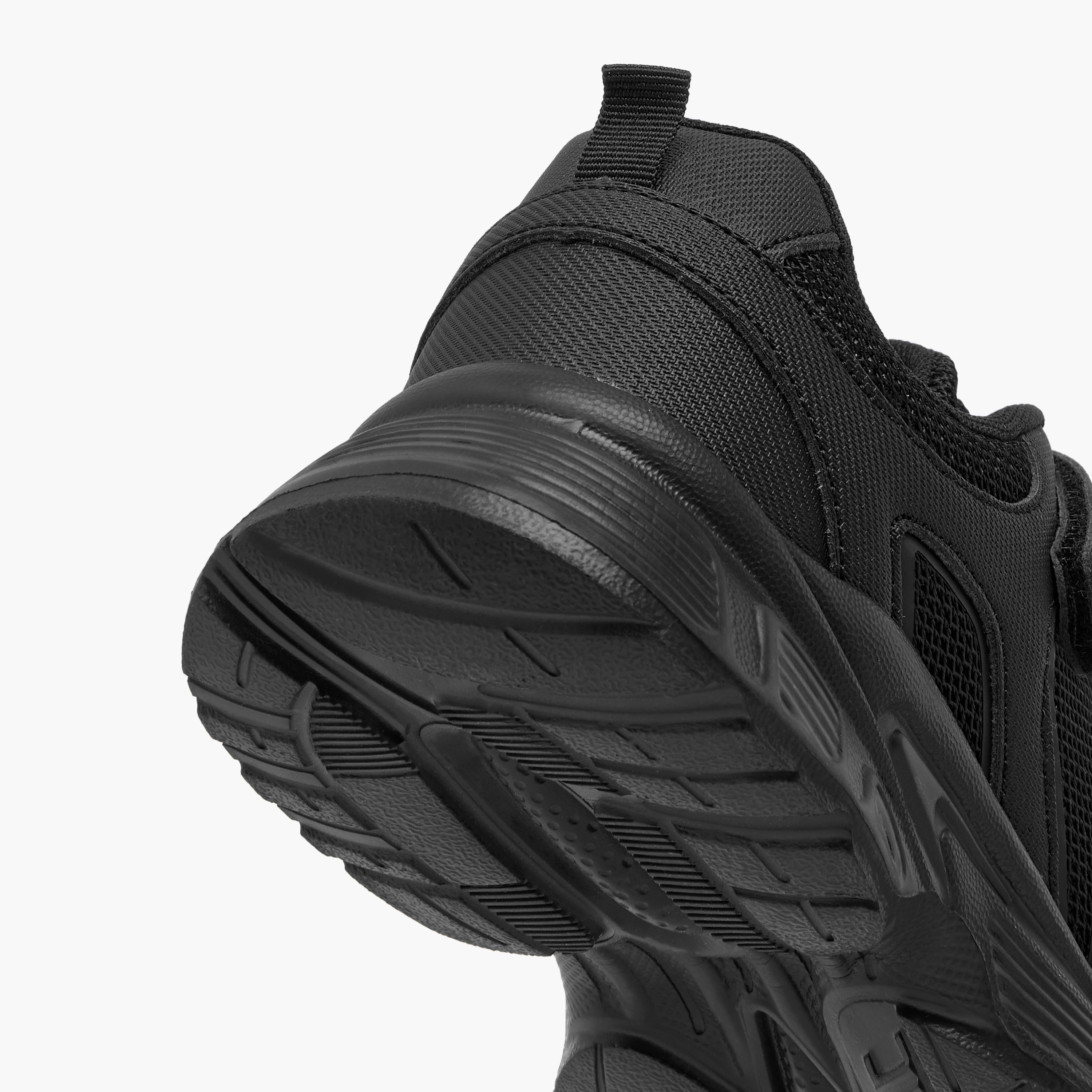 Dash Panelled School Shoes with Hook and Loop Closure-girls-shoes-schoolshoes-image-5