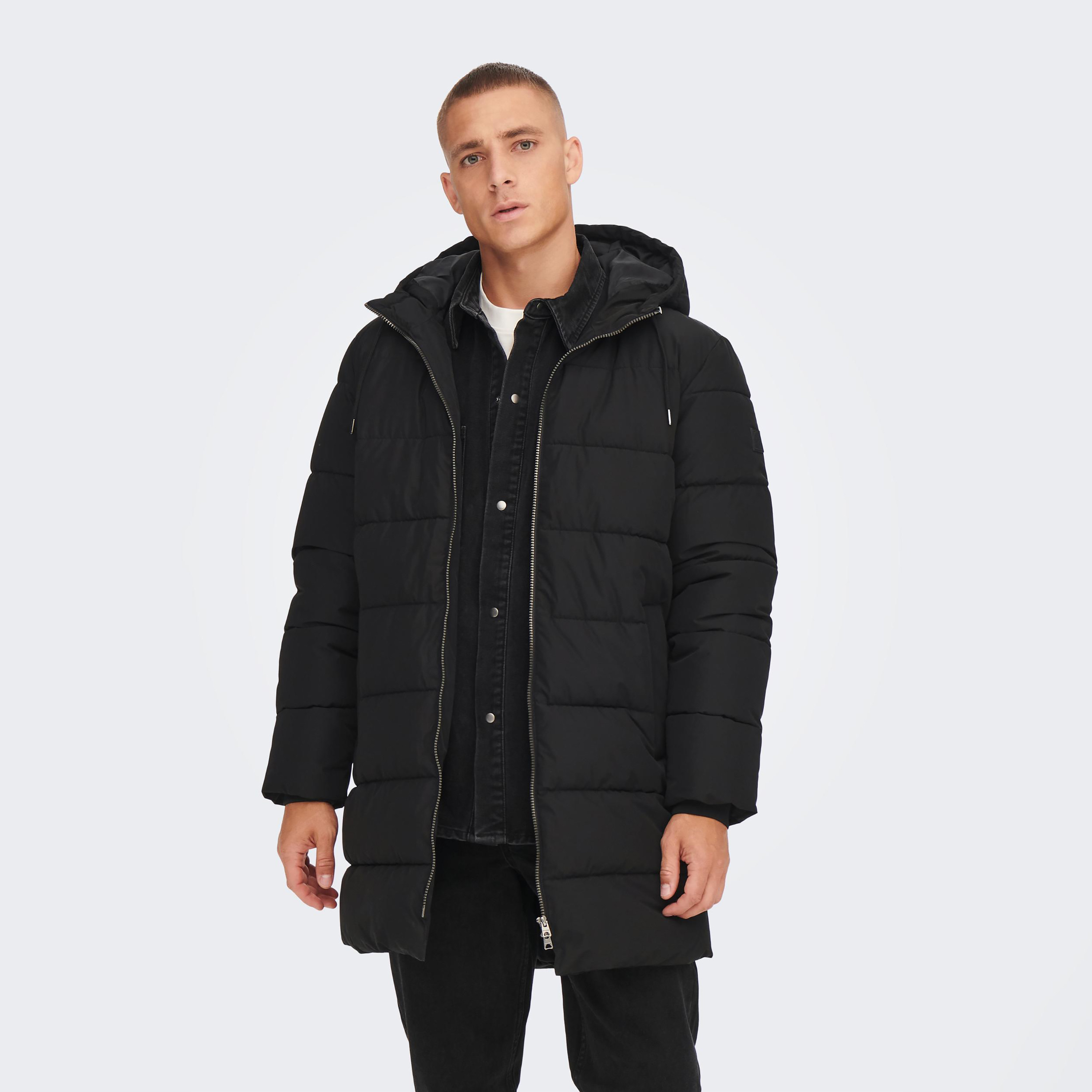 Only & Sons Quilted Hooded Puffer Coat-men-clothing-jacketsandblazers-jackets-image-1