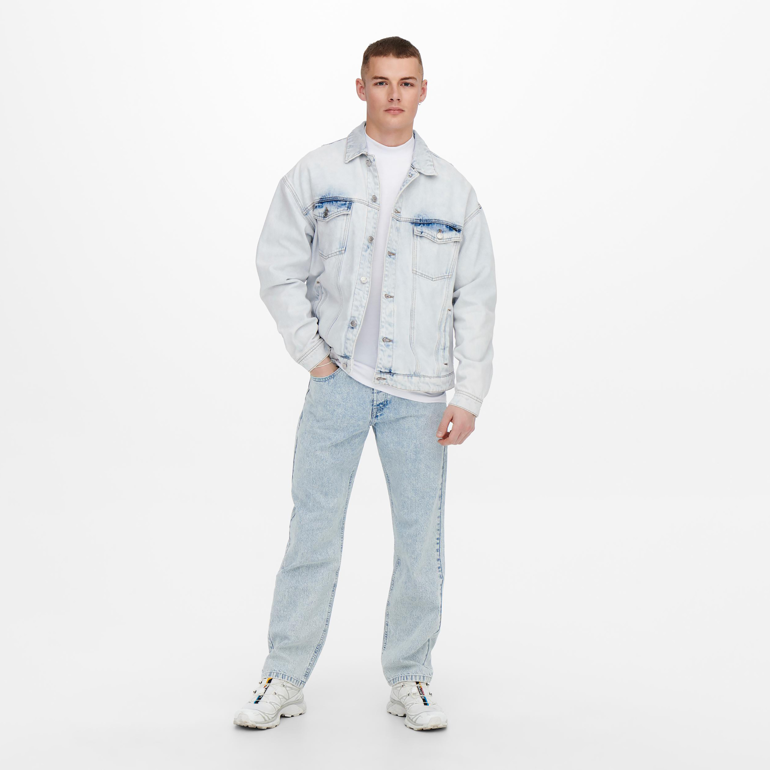 Only & Sons Plain Denim Jacket-men-clothing-jacketsandblazers-jackets-image-2
