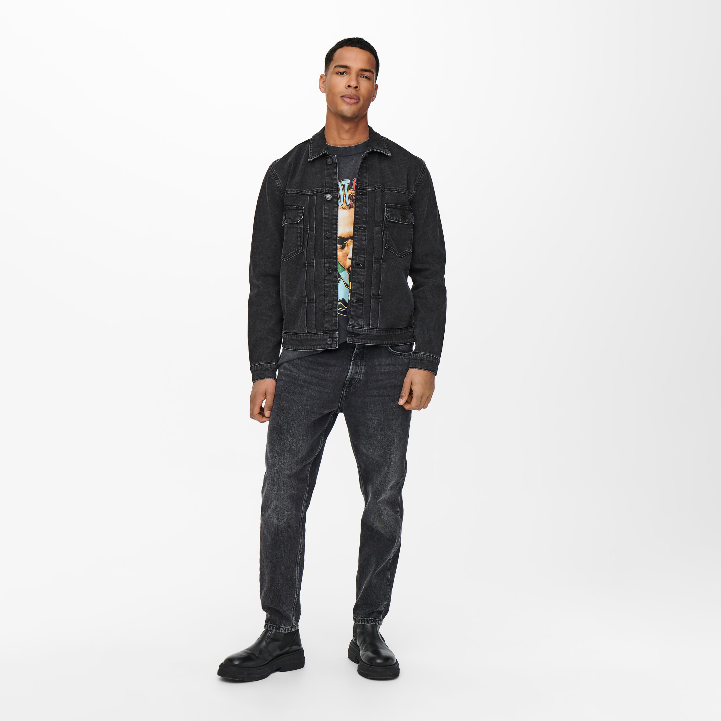 Only & Sons Printed Denim Trucker Jacket-men-clothing-jacketsandblazers-jackets-image-2