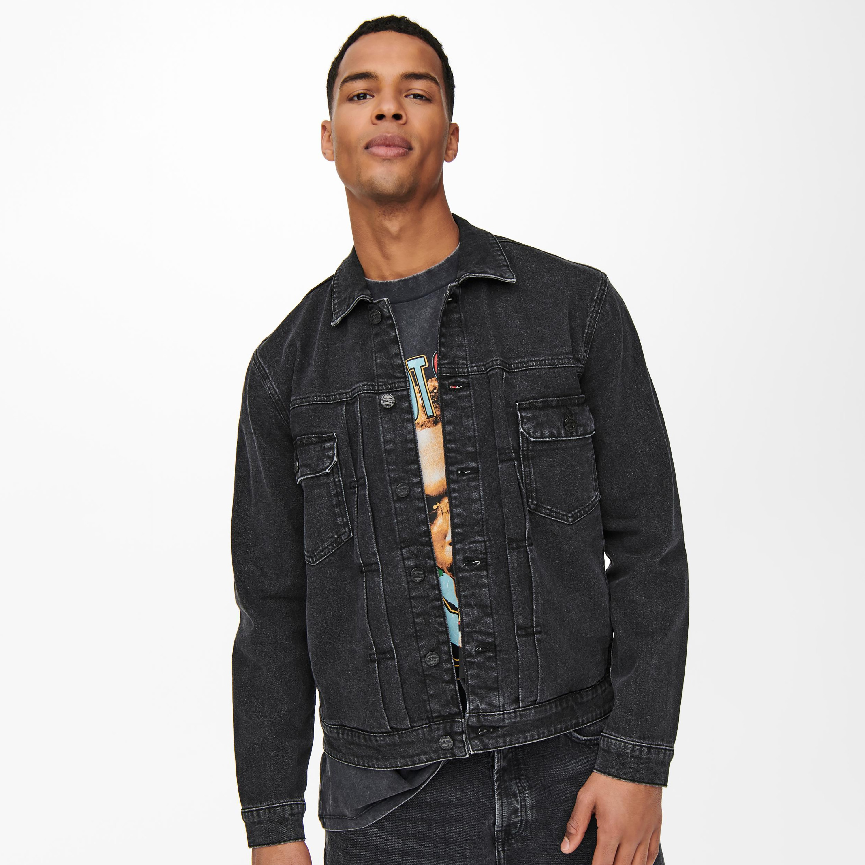 Only & Sons Printed Denim Trucker Jacket-men-clothing-jacketsandblazers-jackets-image-3