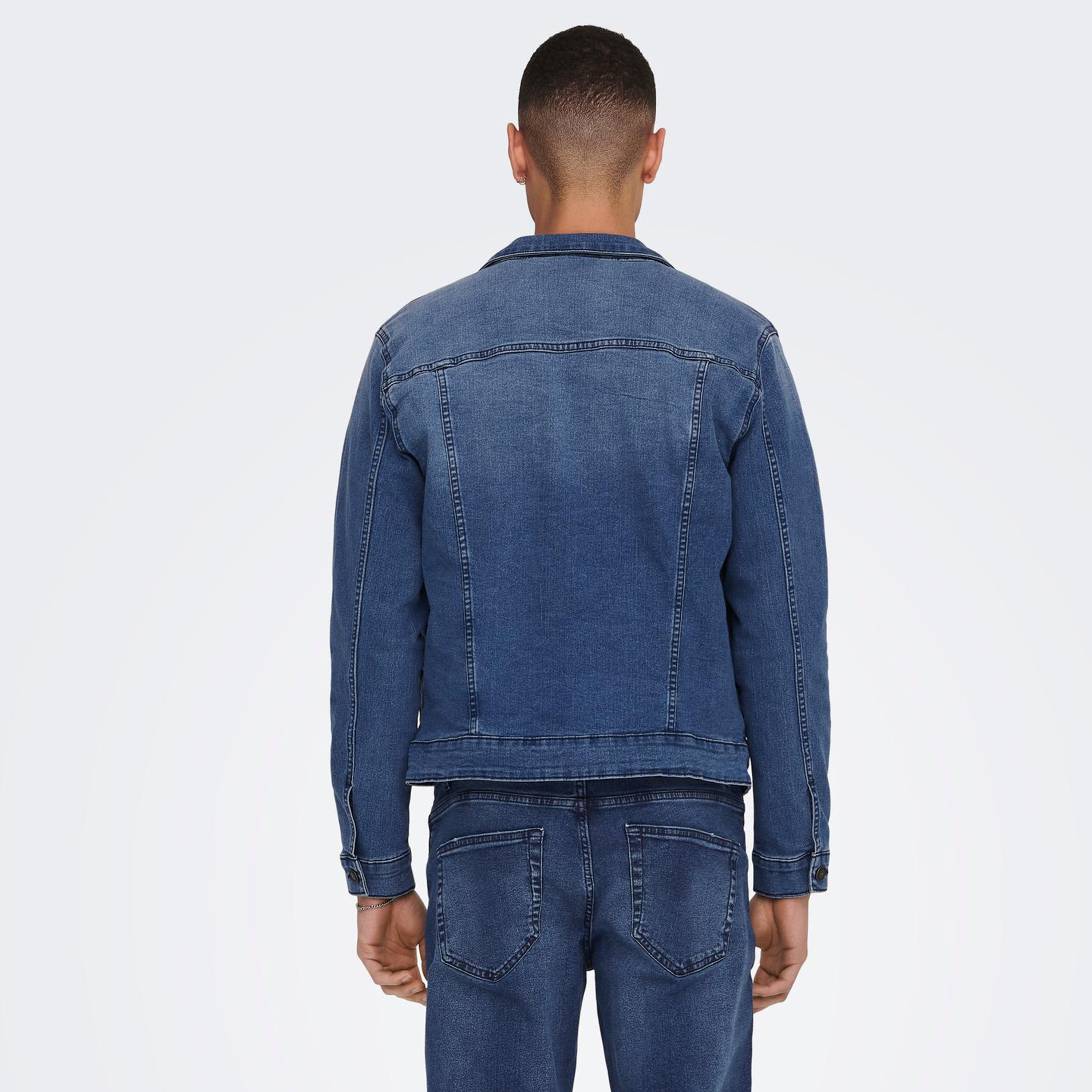 Only & Sons Plain Denim Jacket-men-clothing-jacketsandblazers-jackets-image-4