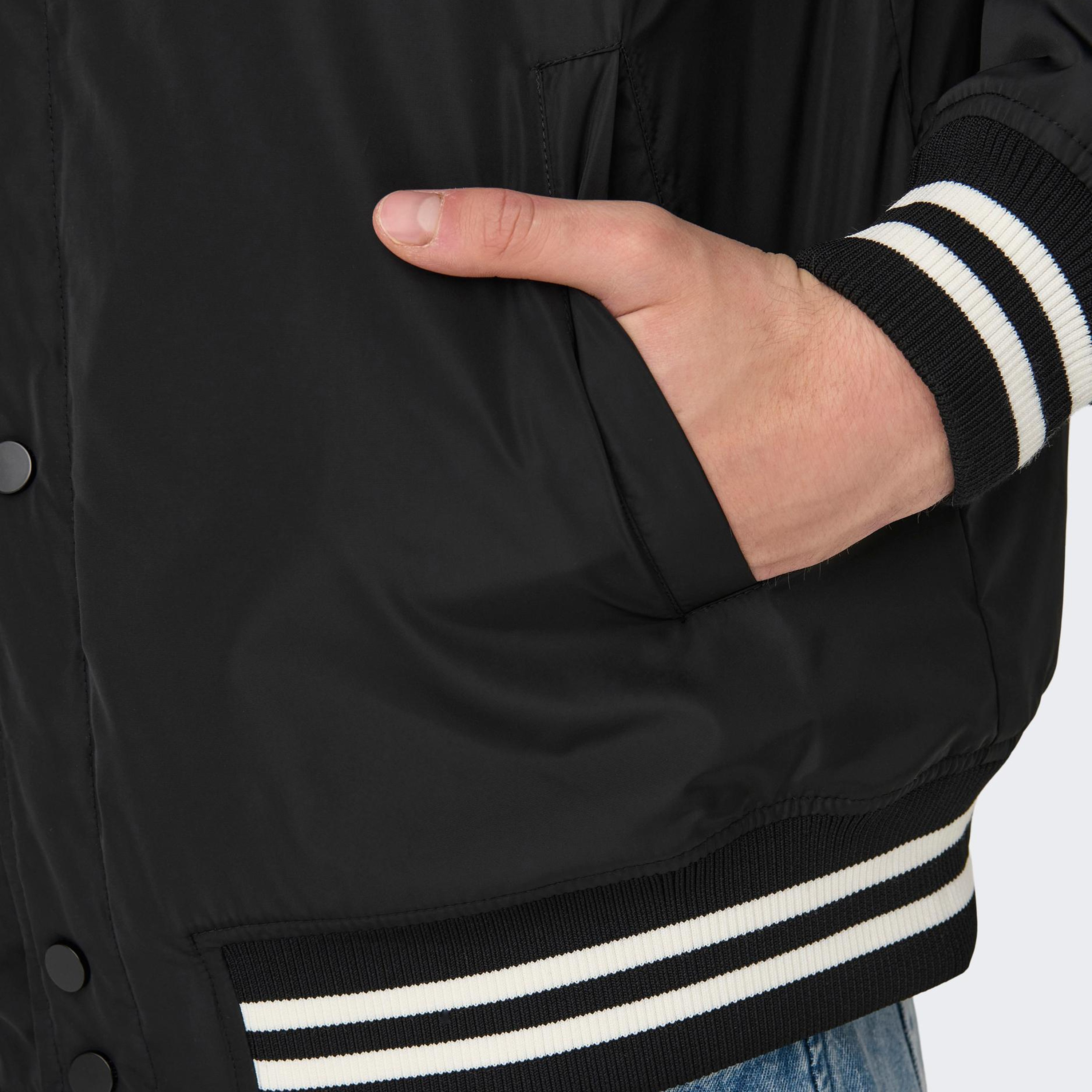 Only & Sons Plain Bomber Jacket-men-clothing-jacketsandblazers-jackets-image-7