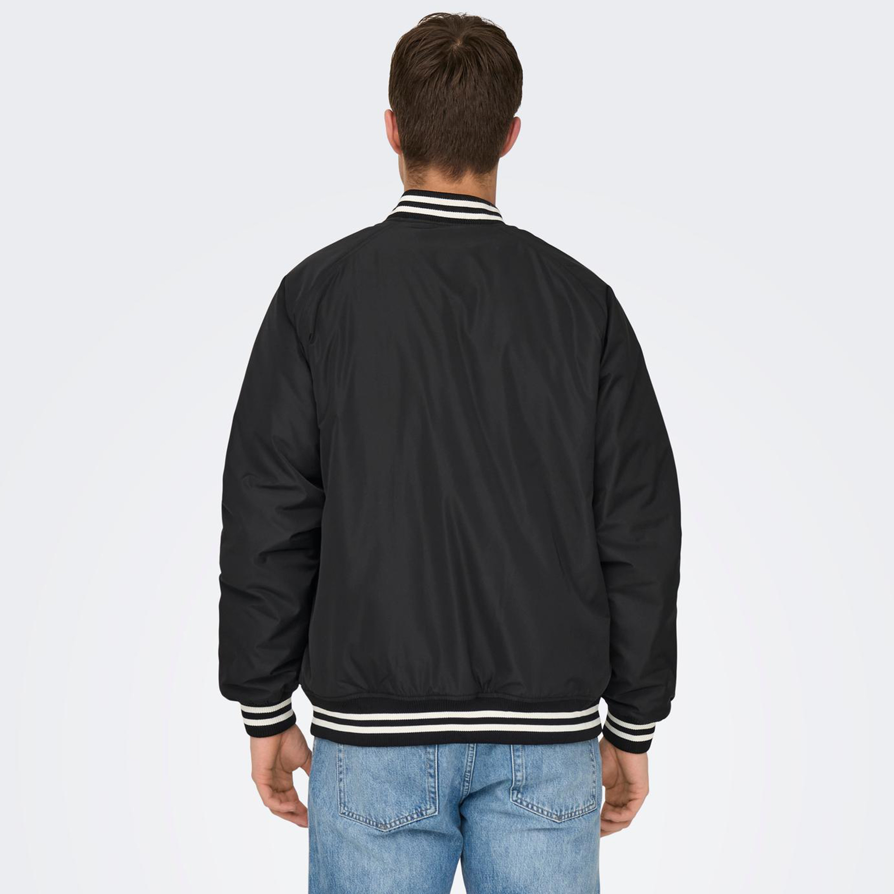 Only & Sons Plain Bomber Jacket-men-clothing-jacketsandblazers-jackets-image-8