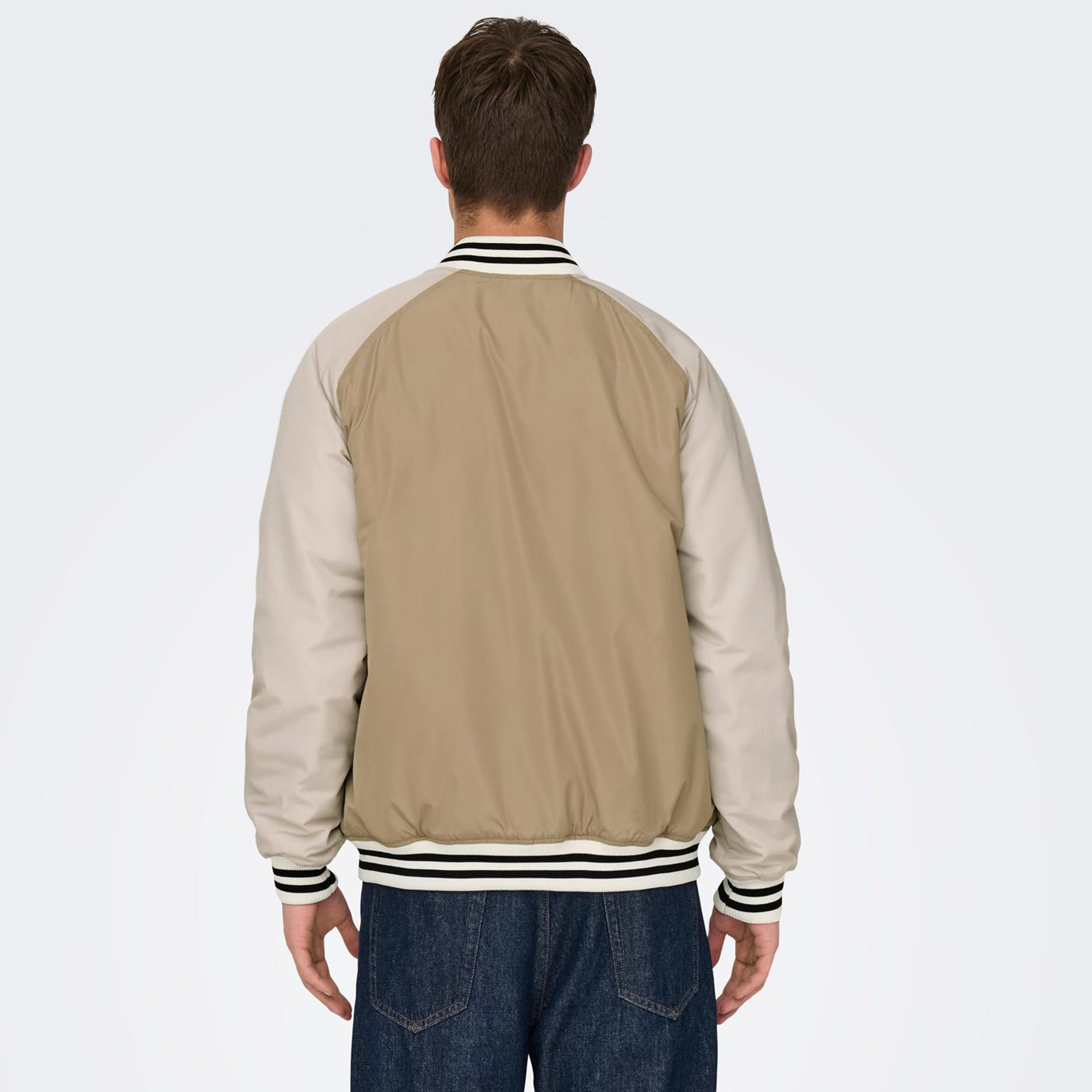 Only & Sons Plain Bomber Jacket-men-clothing-jacketsandblazers-jackets-image-4