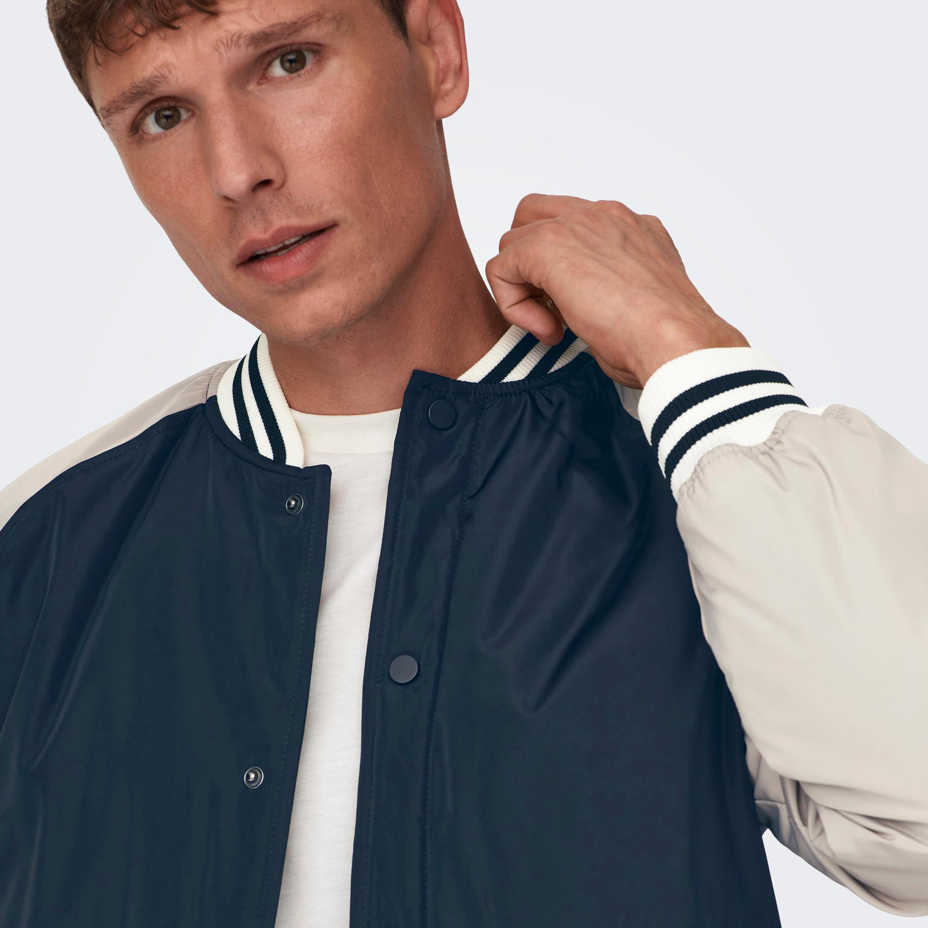 Only & Sons Plain Bomber Jacket-men-clothing-jacketsandblazers-jackets-image-11