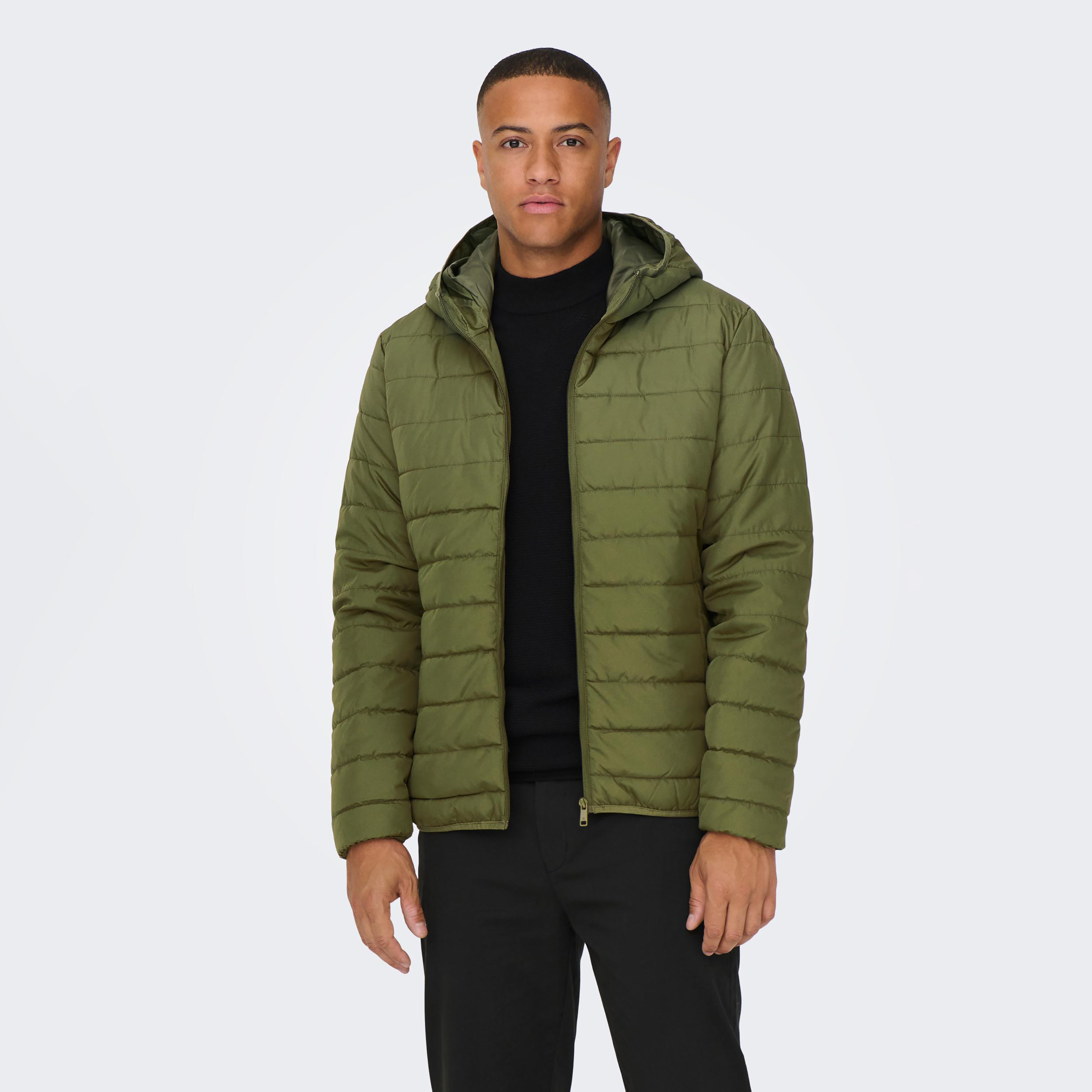 جاكيت اونلي آند سونز ذو مبطن بغطاء للرأس-men-clothing-jacketsandblazers-jackets-image-1
