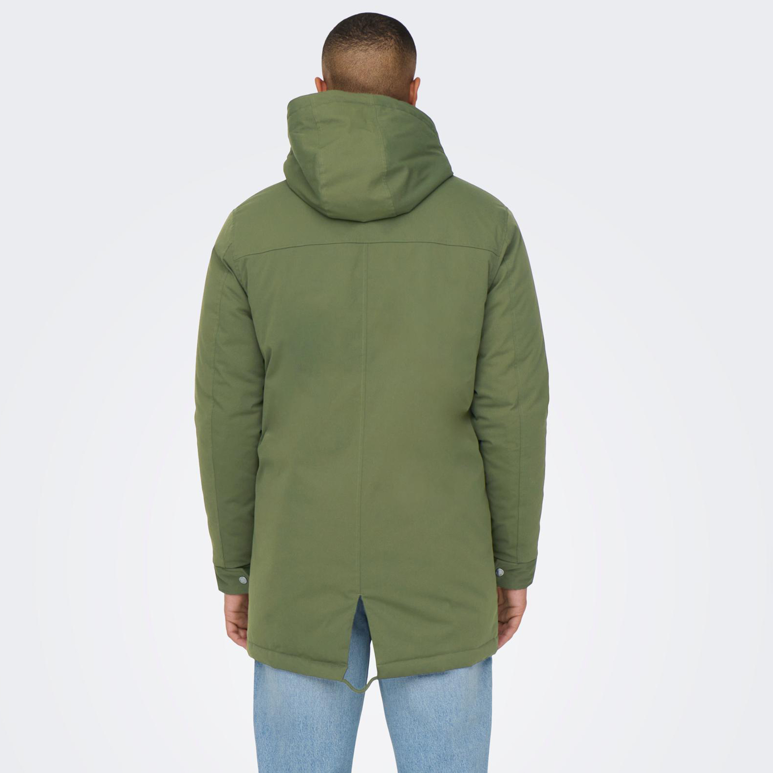 Only and clearance sons padded parka