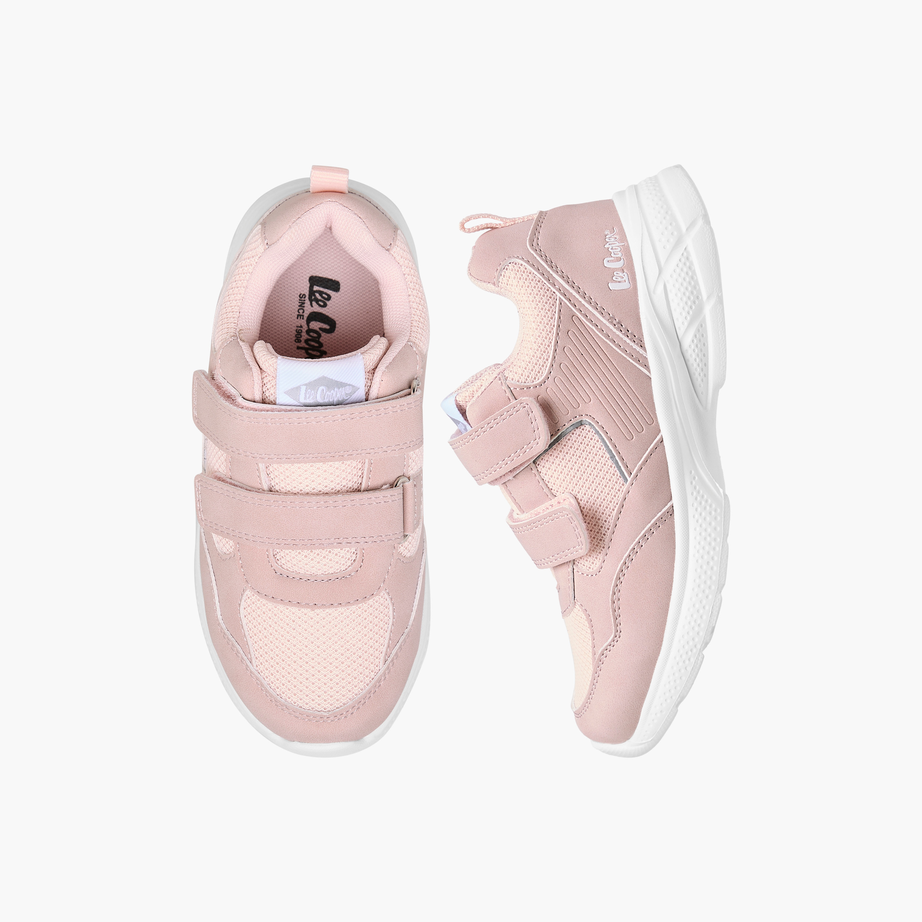 حذاء سنيكرز بشريط إغلاق لاصق للبنات من لي كوبر-girls-shoes-sneakers-image-1