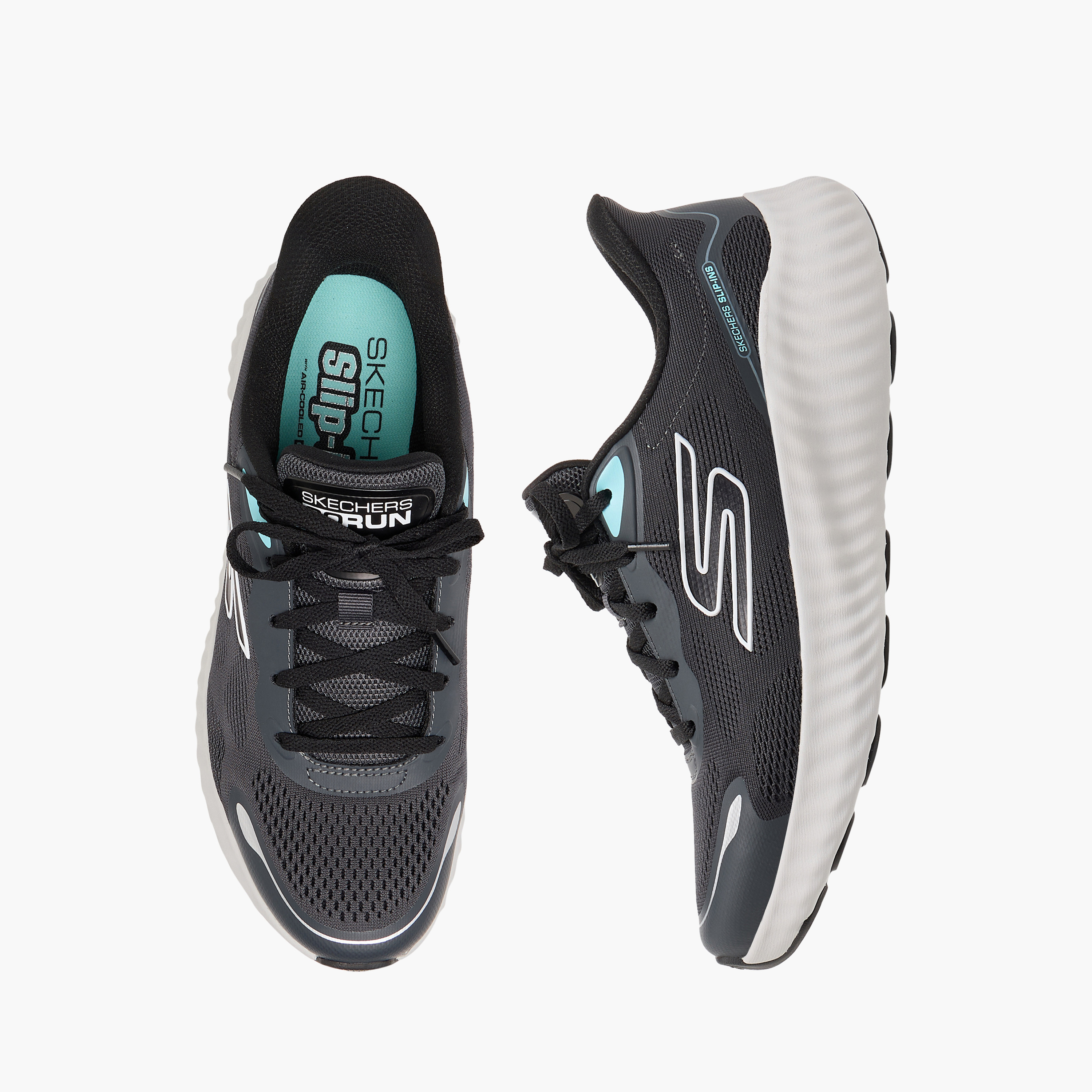 سكيتشرز- حذاء جري للرجال غو رن ناو برباط مطاطي 220392 | OE-sports-men-shoes-image-1