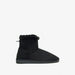 Missy Quilted Slip-On Ankle Boots with Plush Detail-Women%27s Boots-thumbnail-0