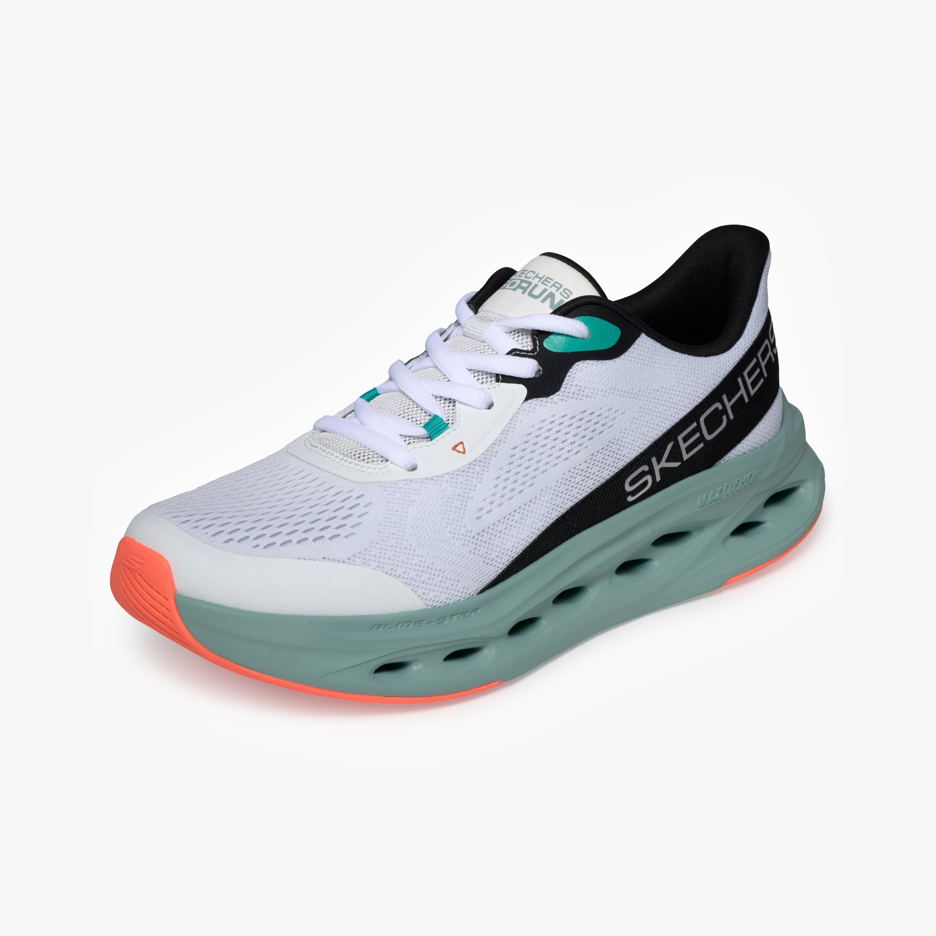 Skechers Men Max Cushioning Glide-Step Lace-Up Sports Shoes-sports-men-shoes-image-3