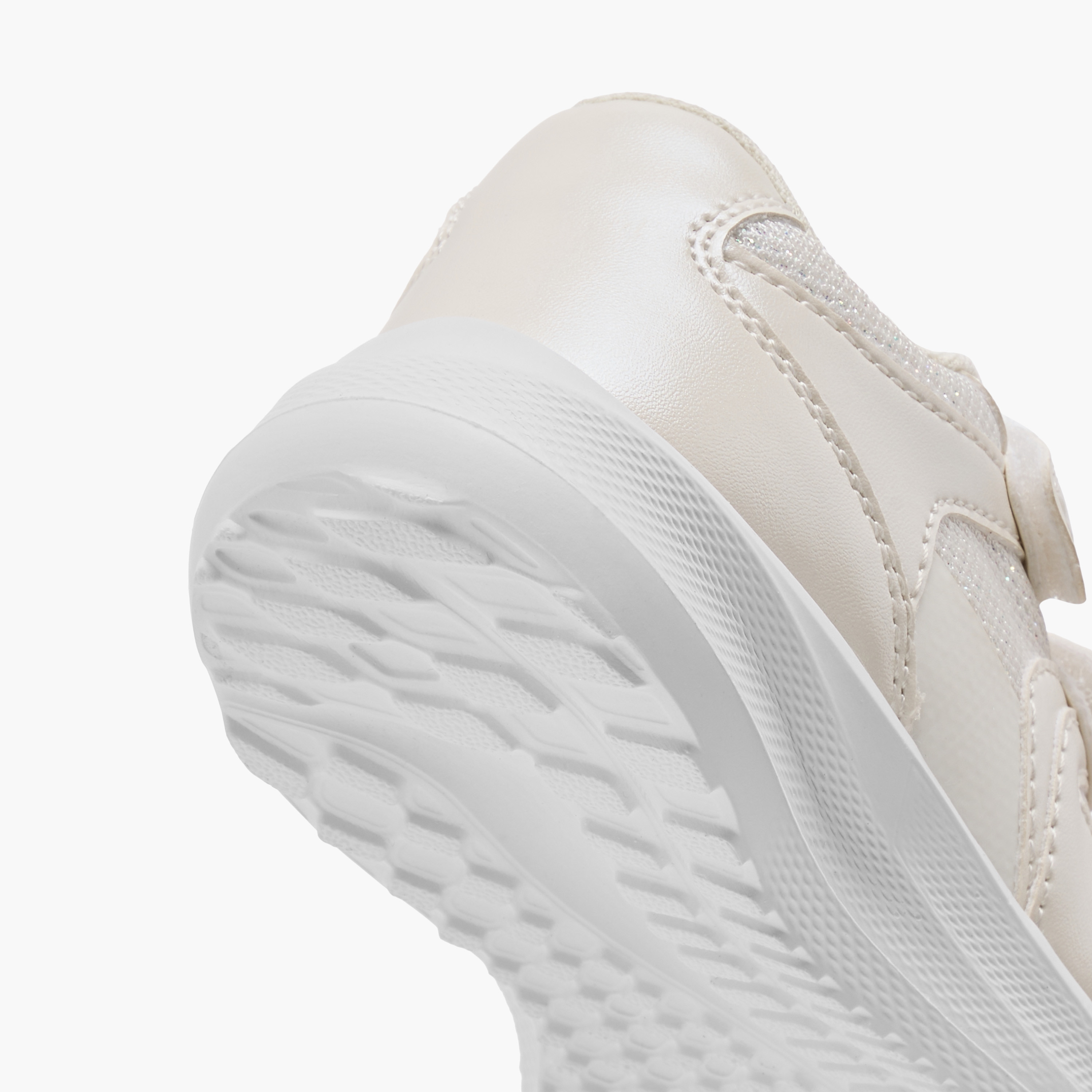 Barefeet Panelled Sneakers with Hook and Loop Closure-girls-shoes-sneakers-image-5