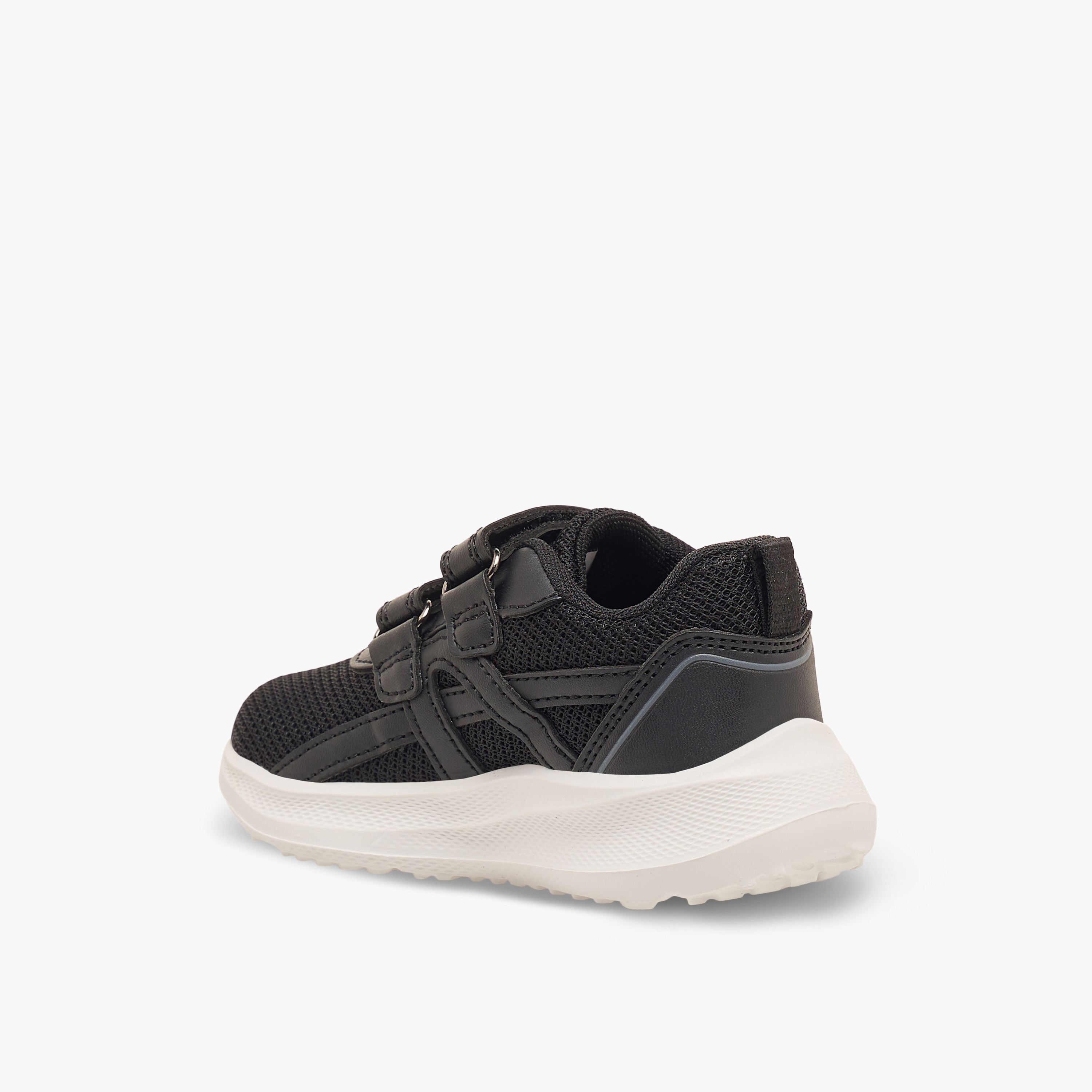 Barefeet Boys Textured Hook & Loop Sneakers-boys-shoes-sneakers-image-5