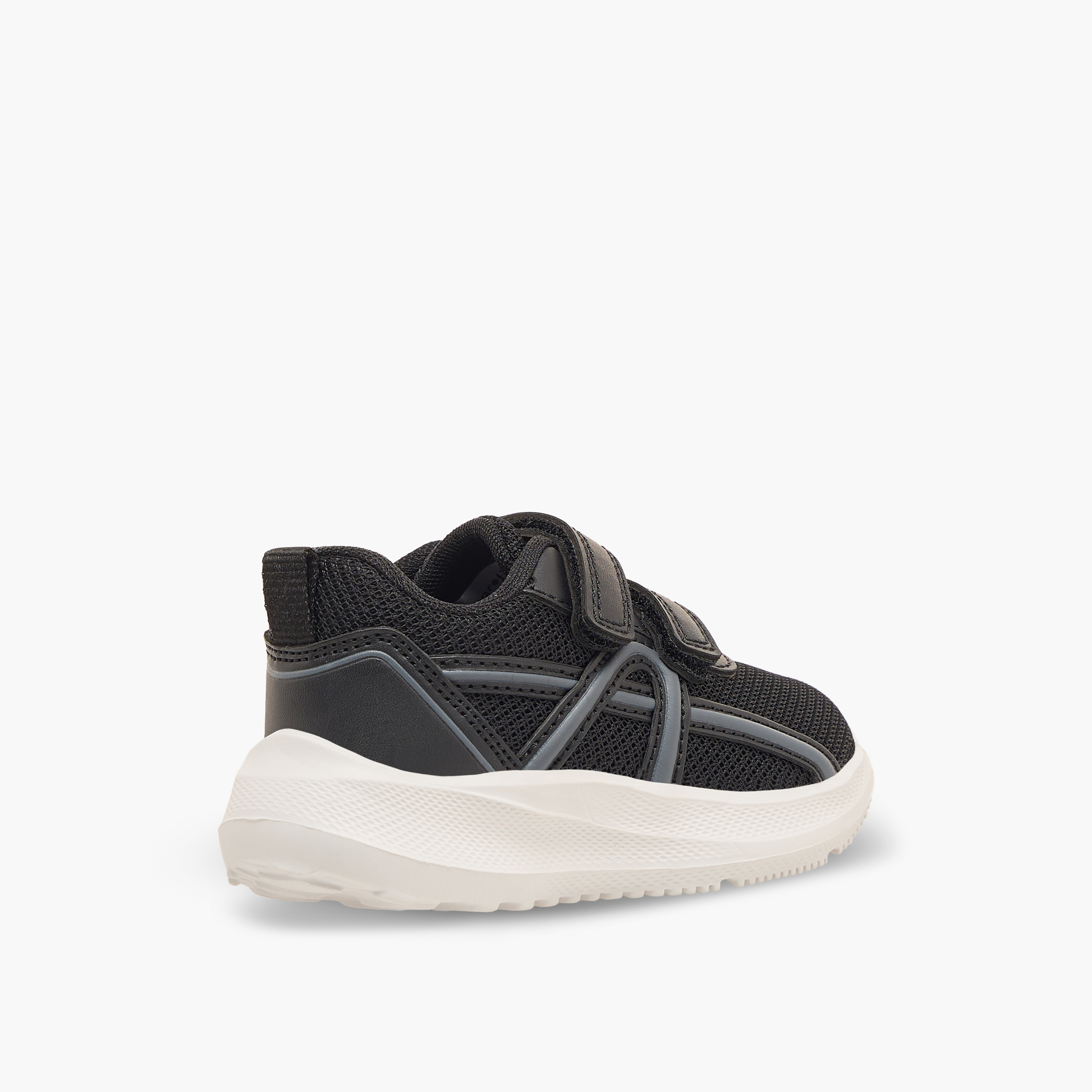 Barefeet Boys Textured Hook & Loop Sneakers-boys-shoes-sneakers-image-6