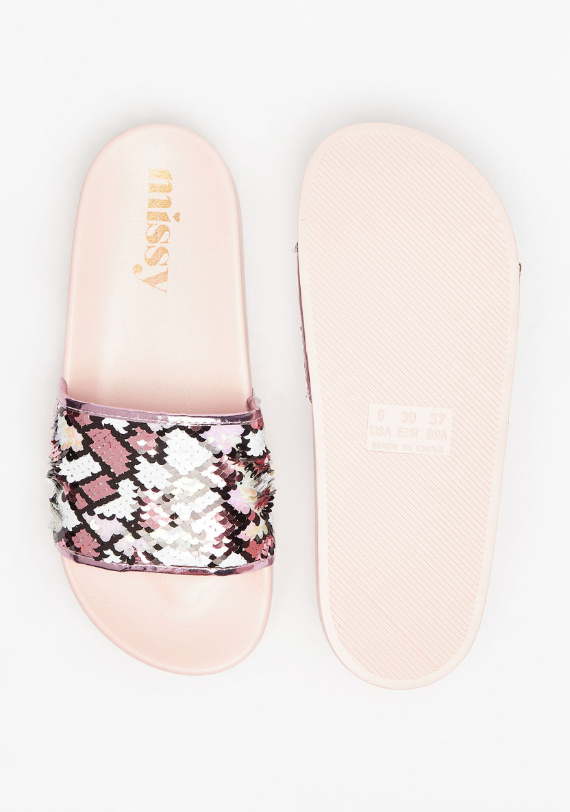 Missy Embellished Slip-On Slides-Women%27s Flip Flops & Beach Slippers-image-4