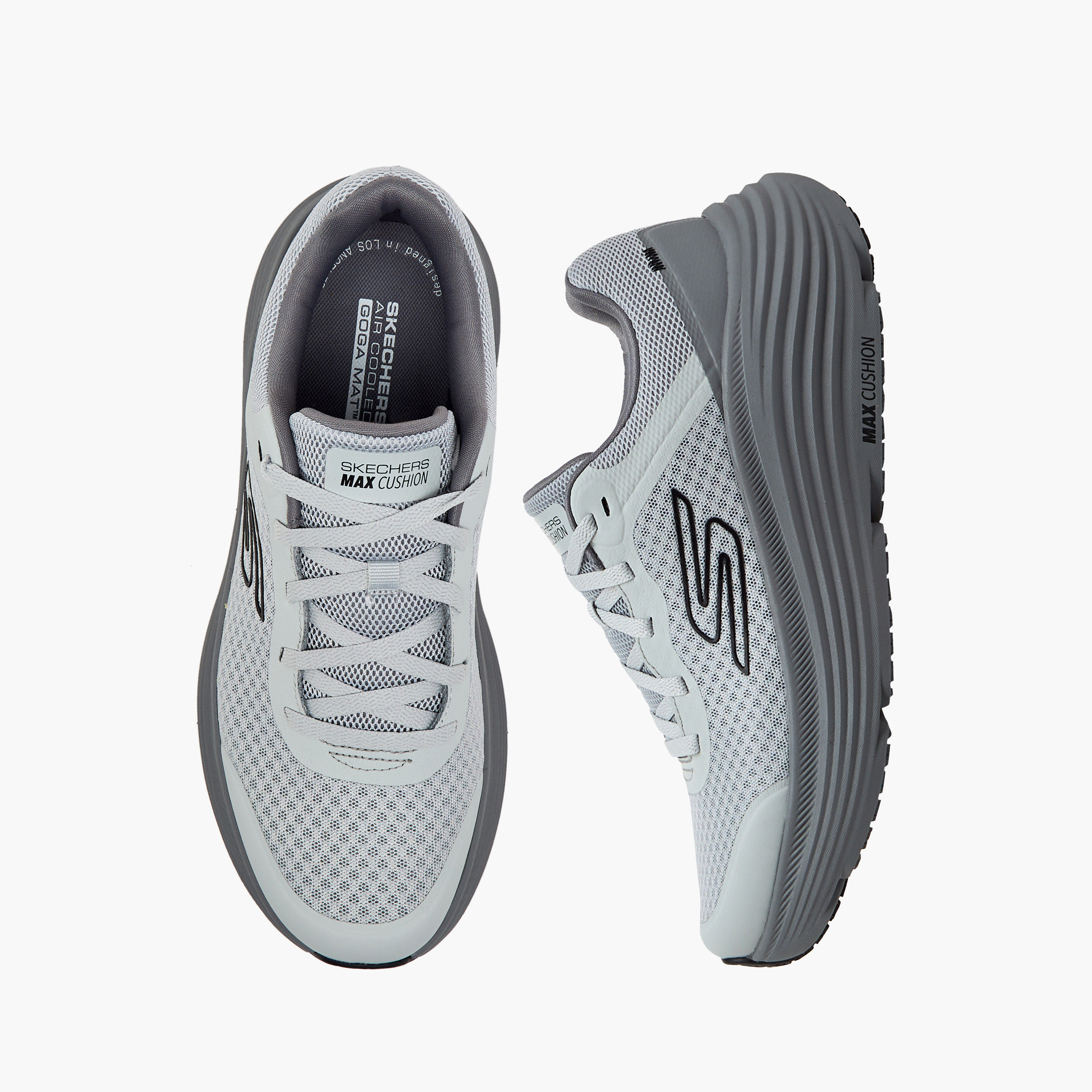 سكيتشرز - حذاء رياضي برباط ماكس كوشينينق اينديفاور - للرجال 220613 | OE-sports-men-shoes-image-1