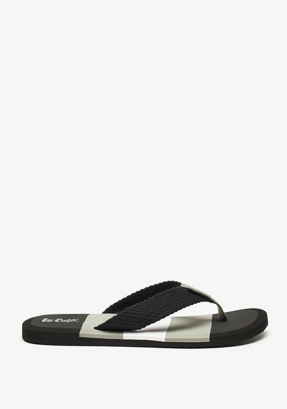 Lee Cooper Men's Striped Thong Slippers