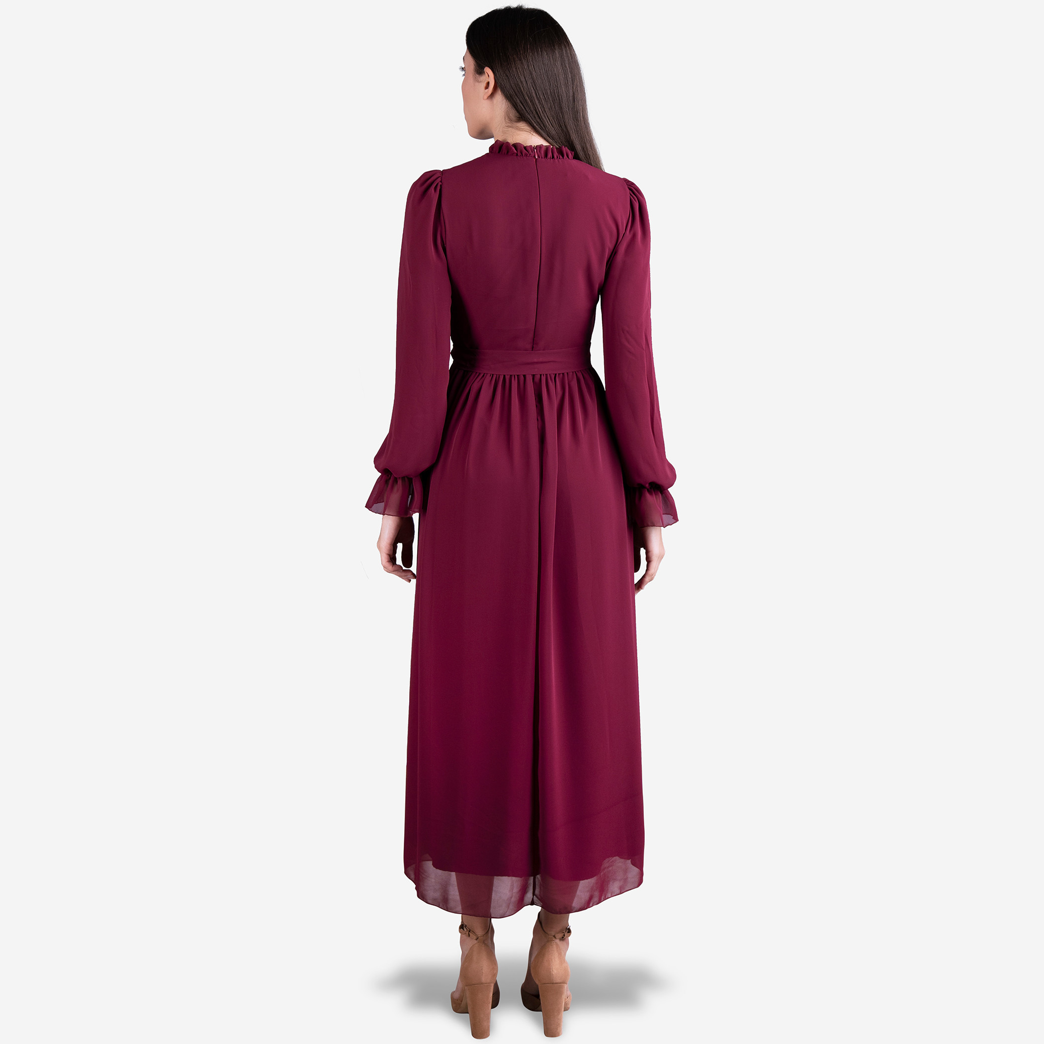 بوتيكنا أحمر  فستان-women-clothing-dresses-image-2