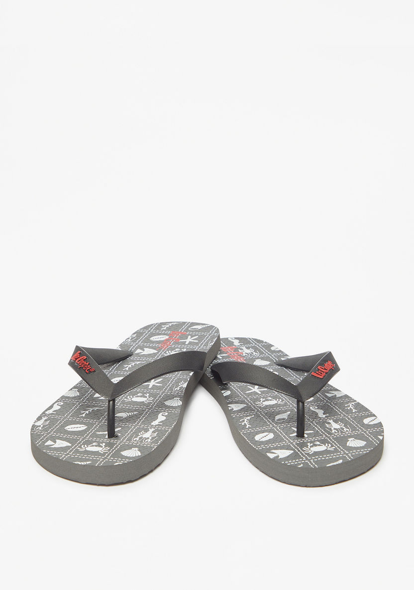 Lee Cooper Men's Printed Slip-On Thong Slippers-Men%27s Flip Flops & Beach Slippers-image-1