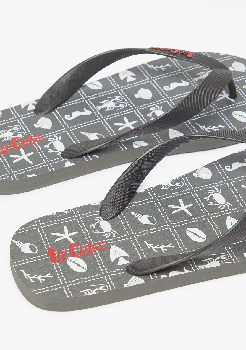 Lee Cooper Men's Printed Slip-On Thong Slippers-Men%27s Flip Flops & Beach Slippers-image-2
