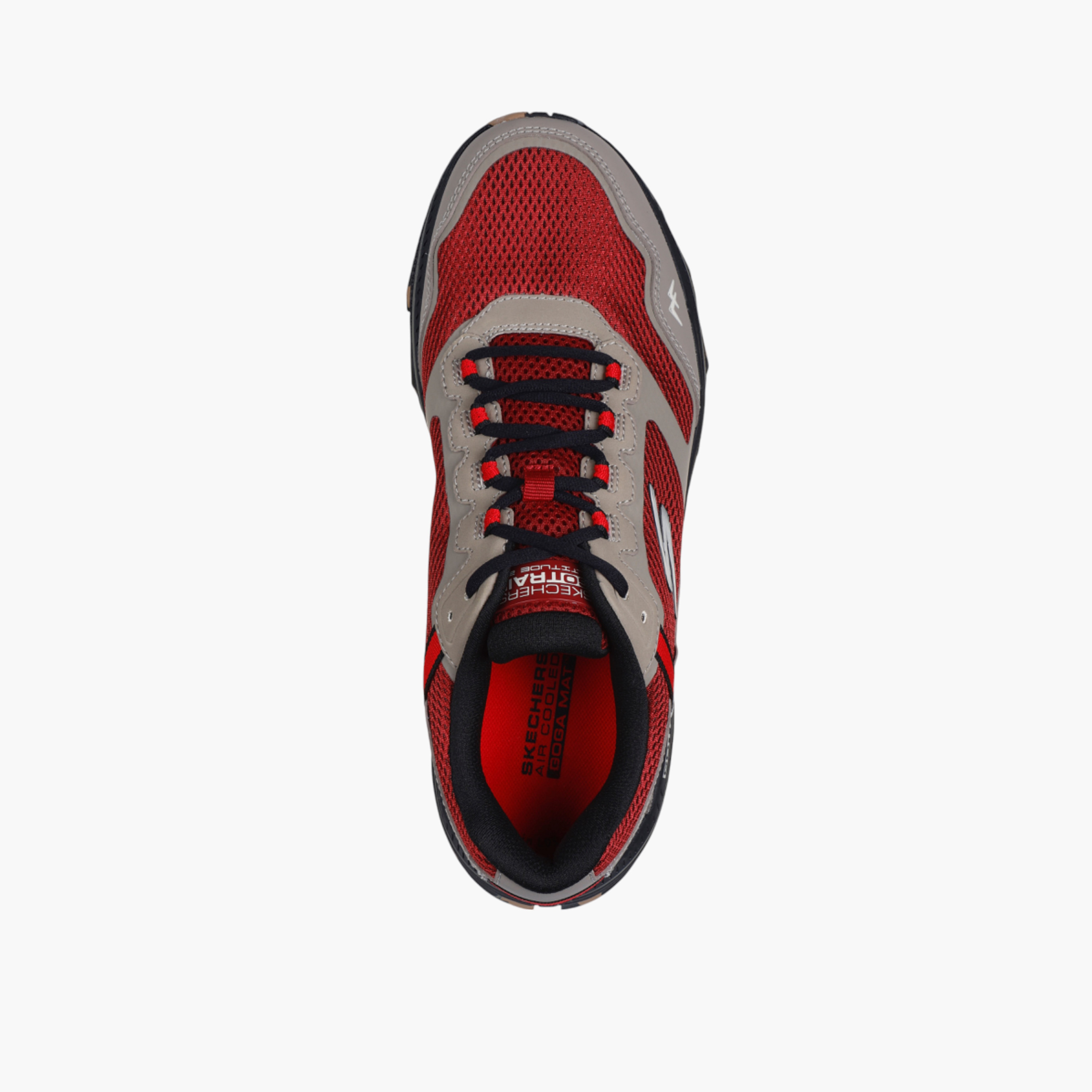 حذاء رياضي بارز الملمس برباط للرجال من سكيتشرز - GO RUN TRAIL ALTITUDE MARBLE ROCK 3.0-sports-men-shoes-image-3