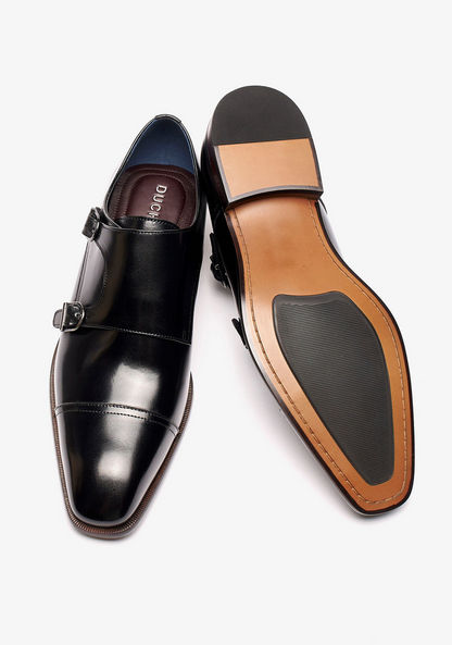 Duchini Men's Slip-On Monk Shoes