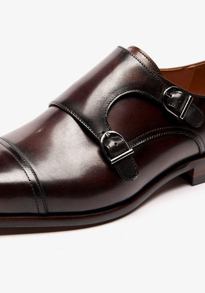 Duchini Men's Slip-On Monk Shoes