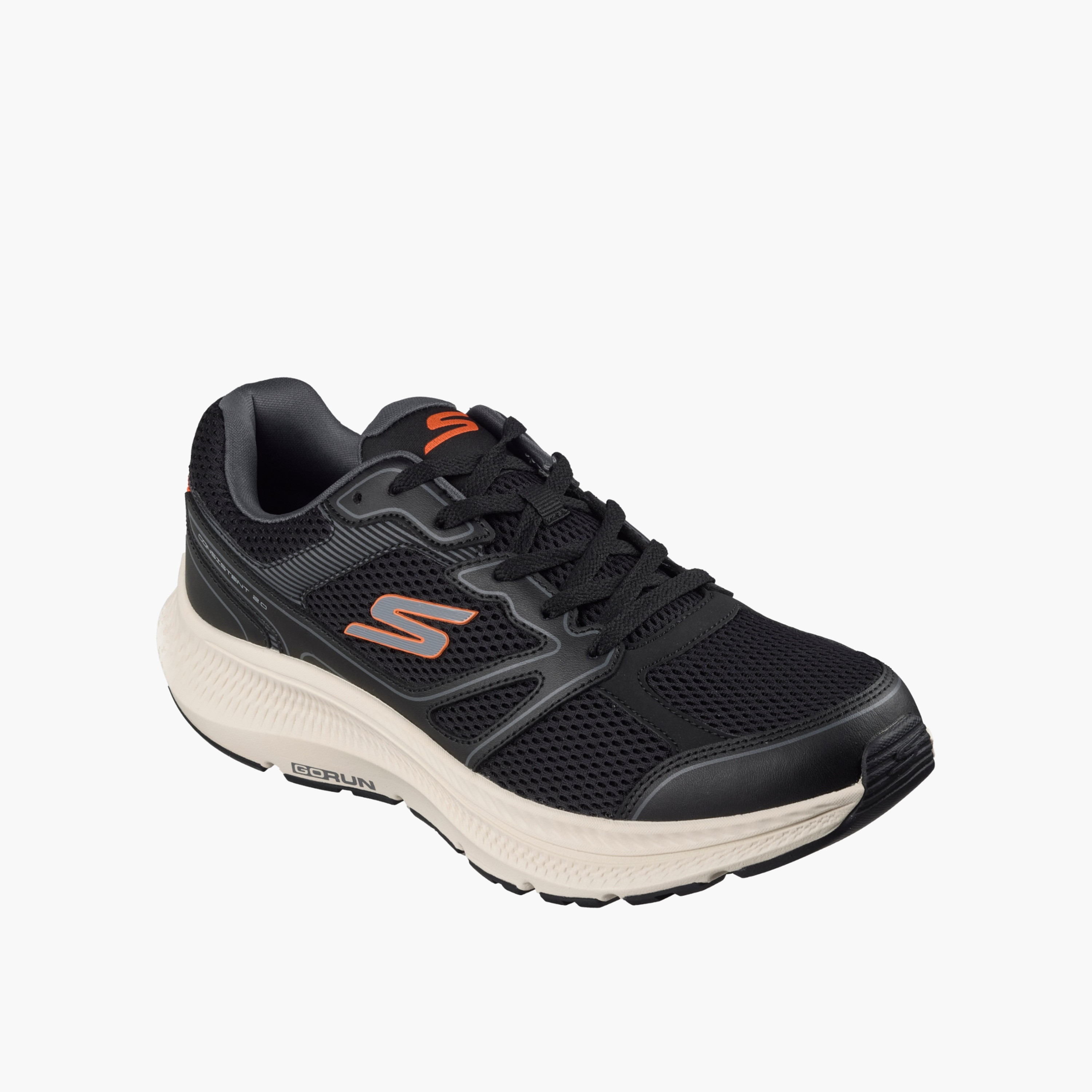 حذاء رياضي جلد برباط إغلاق للرجال من سكيتشرز-men-shoes-sneakers-image-5