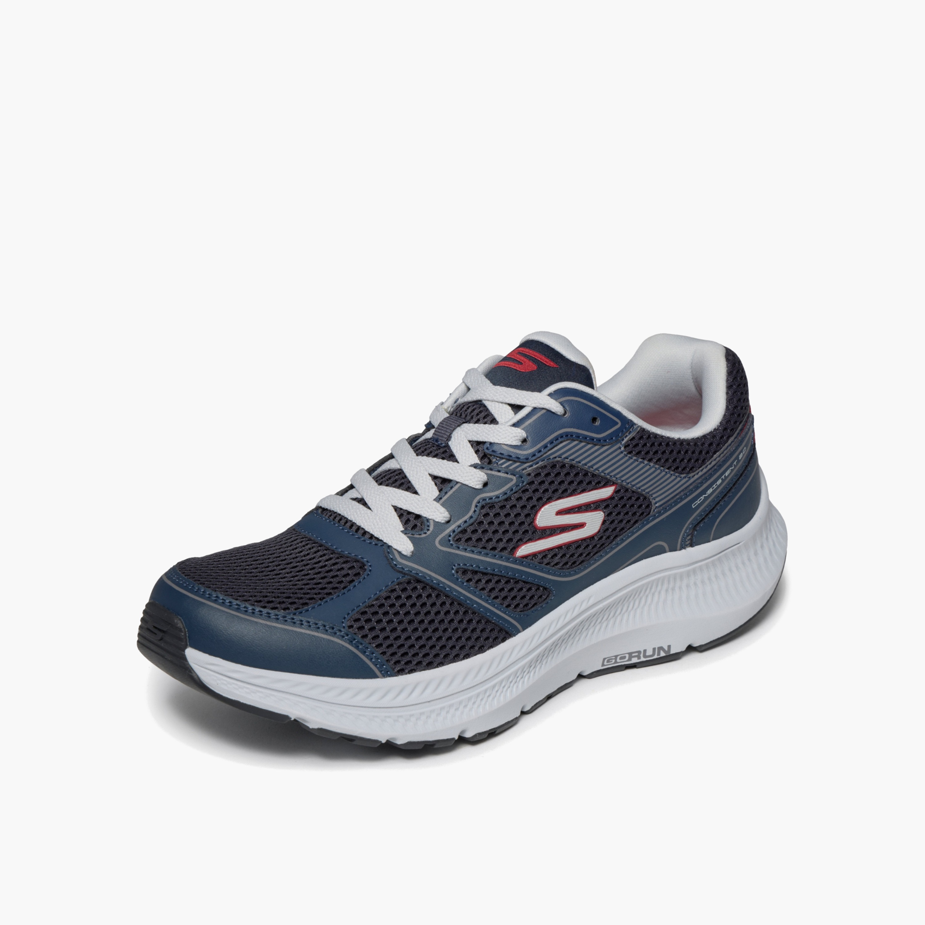حذاء جري جلد برباط للرجال من سكيتشرز-sports-men-shoes-image-3
