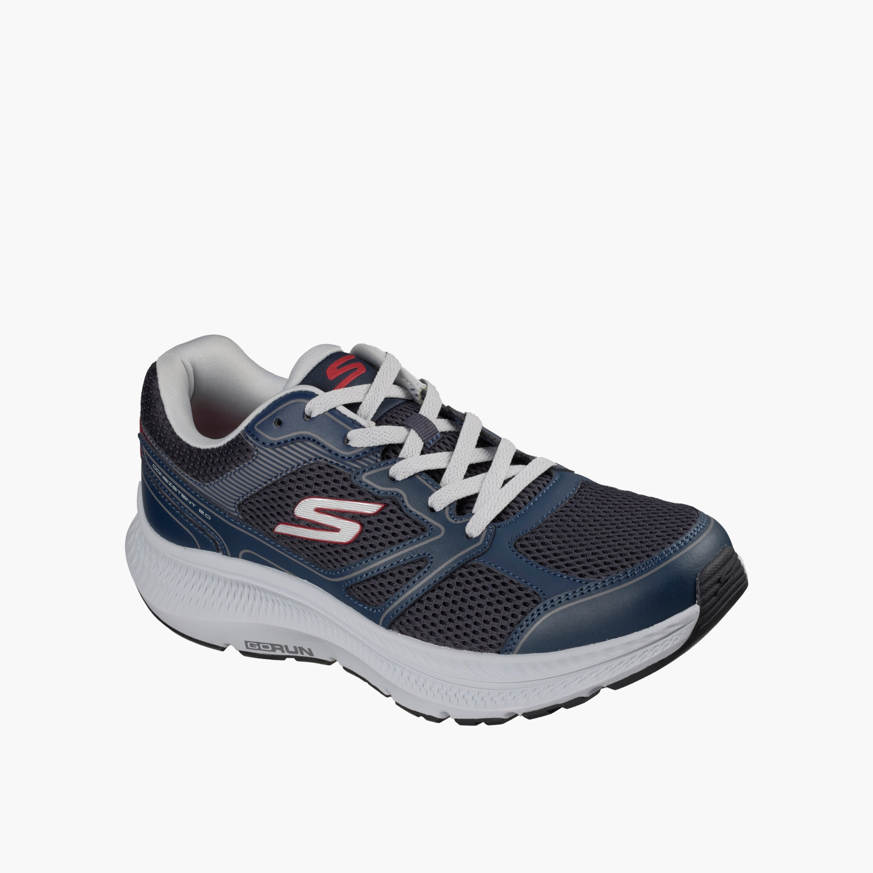 حذاء جري جلد برباط للرجال من سكيتشرز-sports-men-shoes-image-5