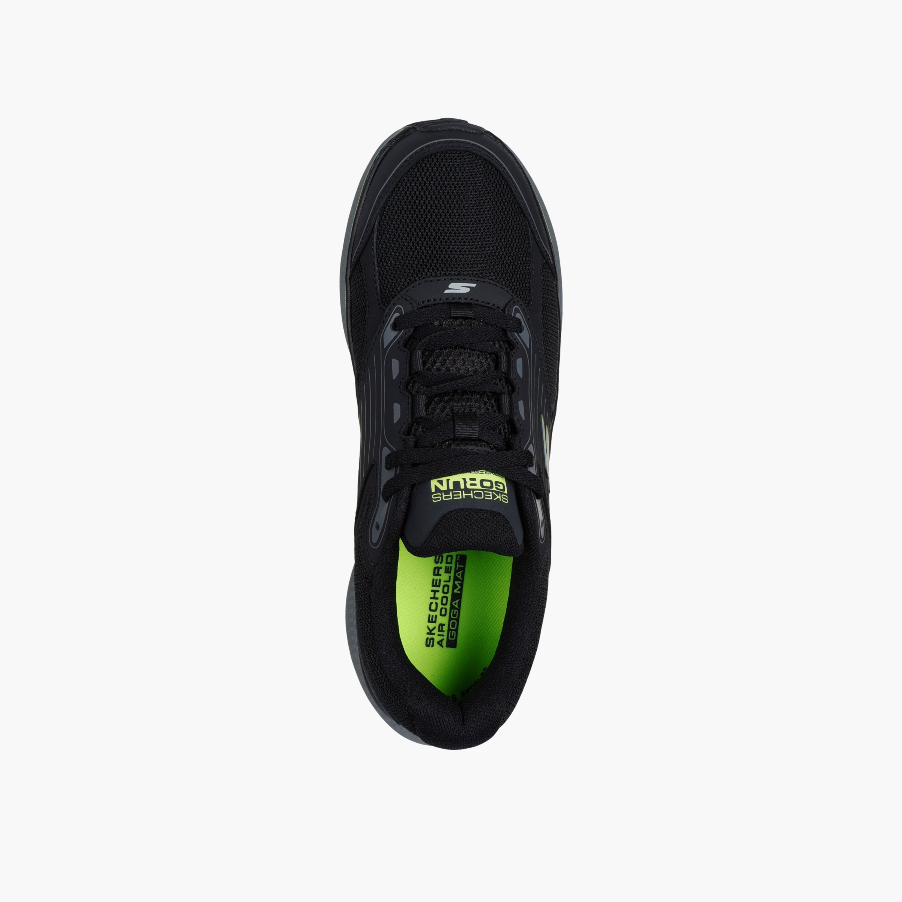 Skechers Men Leather Lace-Up Running Shoes-sports-men-shoes-image-2