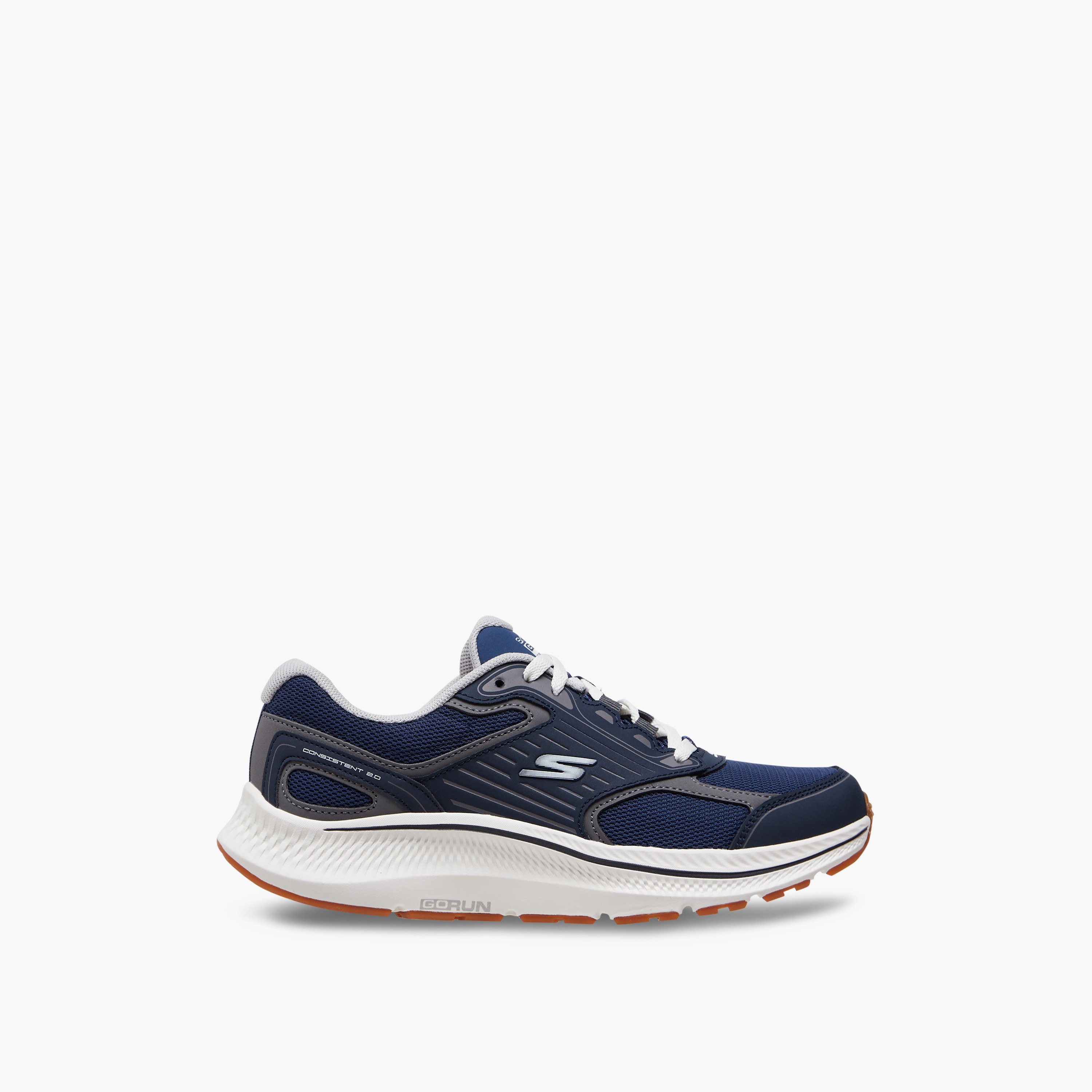 Skechers Go Run Consistent 2.0 Men Air Cooled Goga Mat Running Shoes 220866-BKOR | OE-sports-men-shoes-image-8