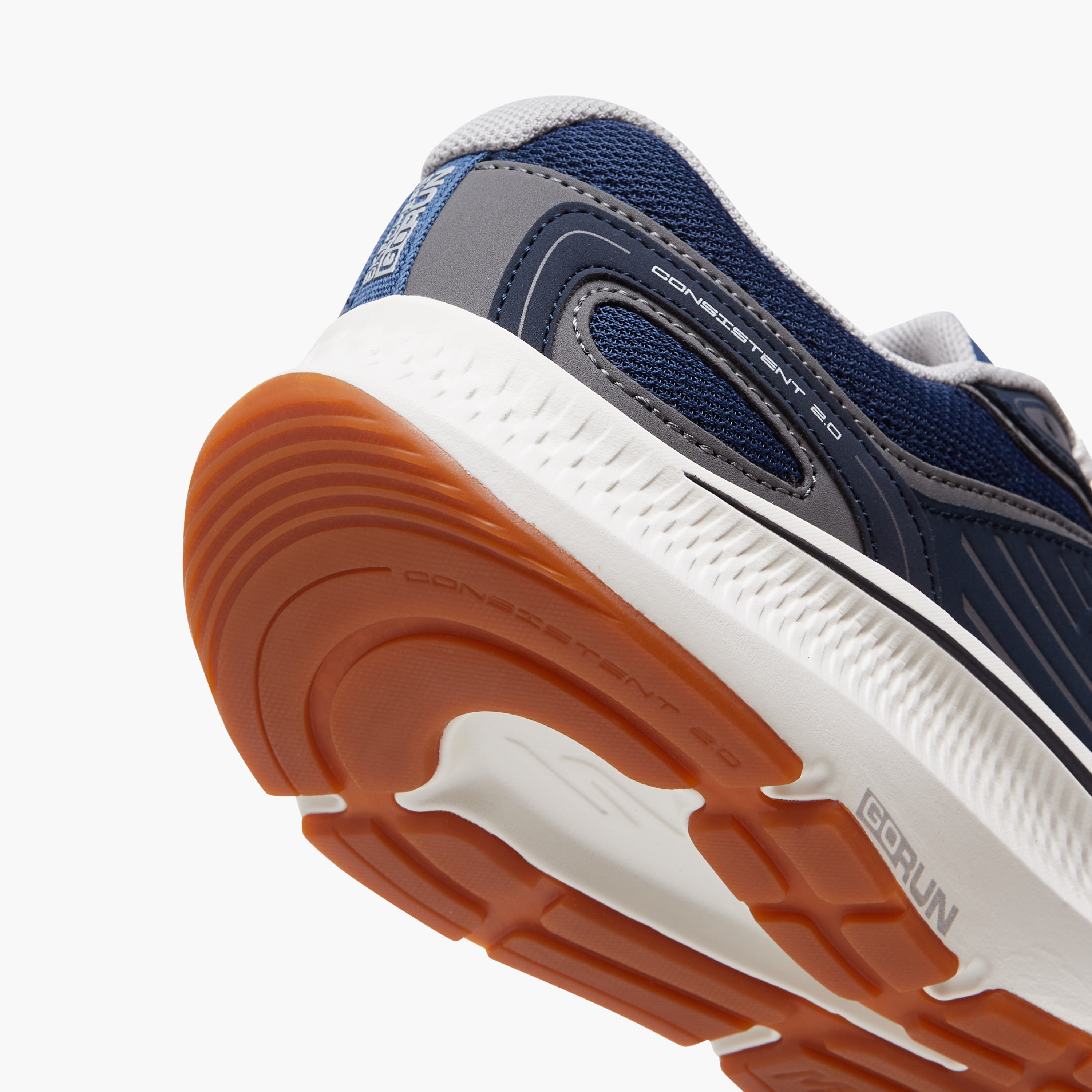 Skechers Go Run Consistent 2.0 Men Air Cooled Goga Mat Running Shoes 220866-BKOR | OE-sports-men-shoes-image-10