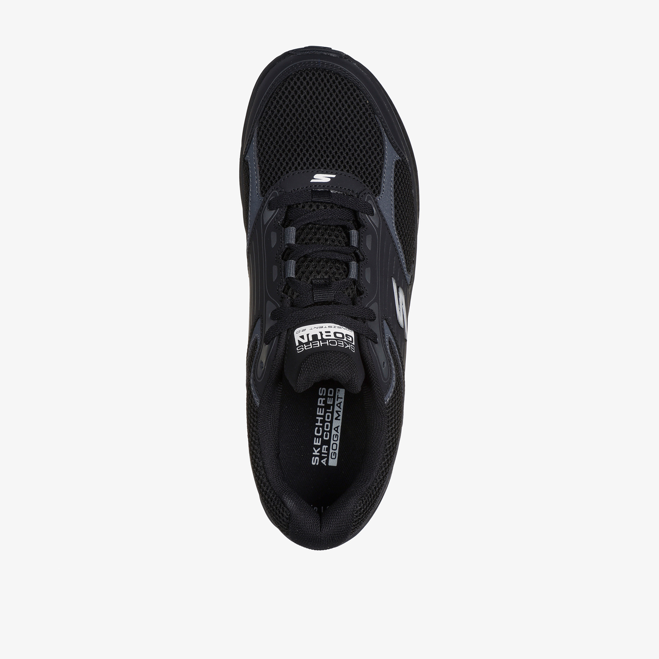 Skechers Men's Panelled Lace-Up Running Shoes - GO RUN CONSISTENT 2.0 - SILVER WOLF-sports-men-shoes-image-3