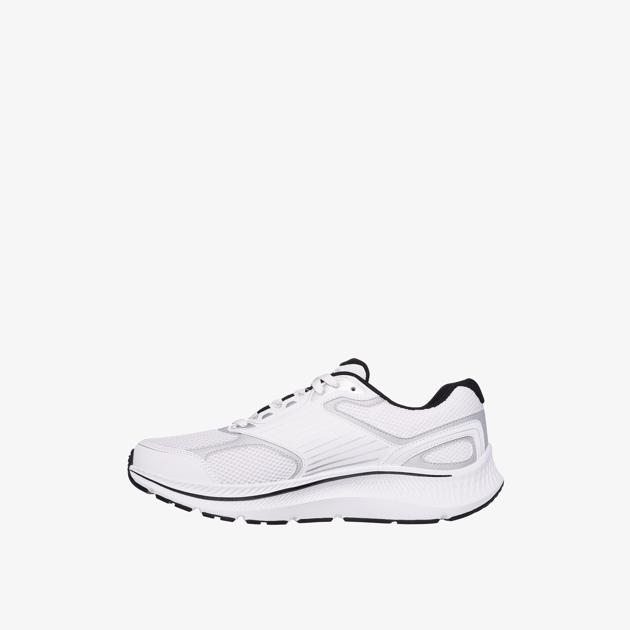 حذاء جري متعدد التصاميم برباط إغلاق للرجال من سكيتشرز - GO RUN CONSISTENT 2.0 - SILVER WOLF-sports-men-shoes-image-4