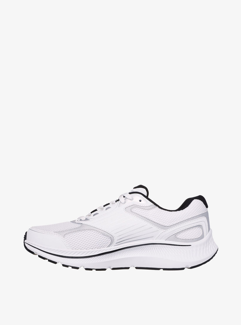 حذاء جري متعدد التصاميم برباط إغلاق للرجال من سكيتشرز - GO RUN CONSISTENT 2.0 - SILVER WOLF-sports-men-shoes-image-4