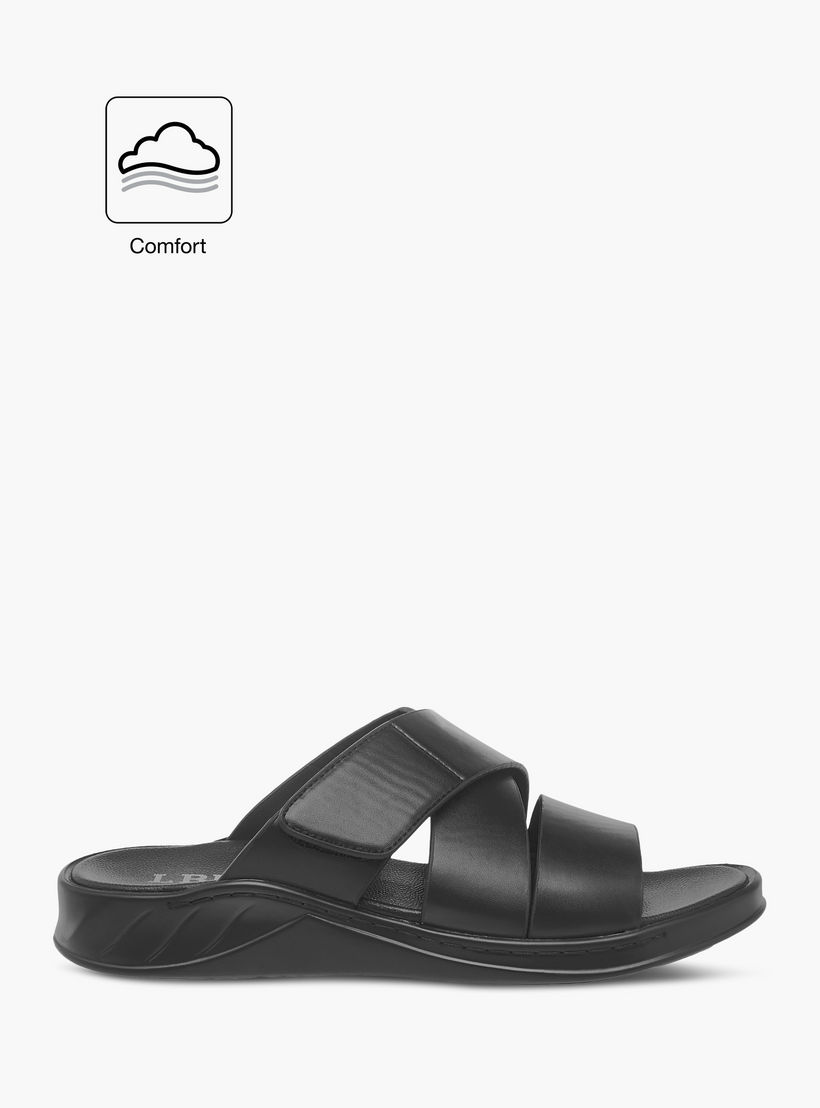 صندل عربي مريح سادة سهل الارتداء من إل بي إل من شو إكسبريس-men-shoes-sandals-image-2