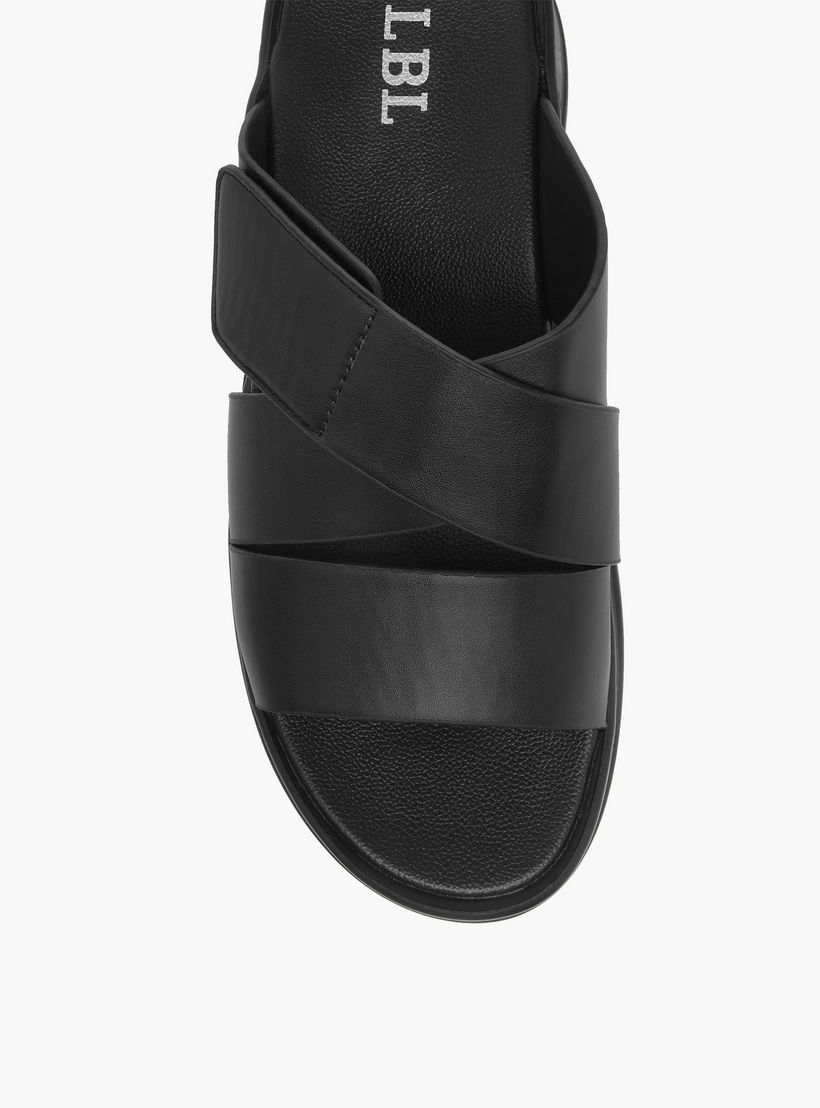 صندل عربي مريح سادة سهل الارتداء من إل بي إل من شو إكسبريس-men-shoes-sandals-image-3