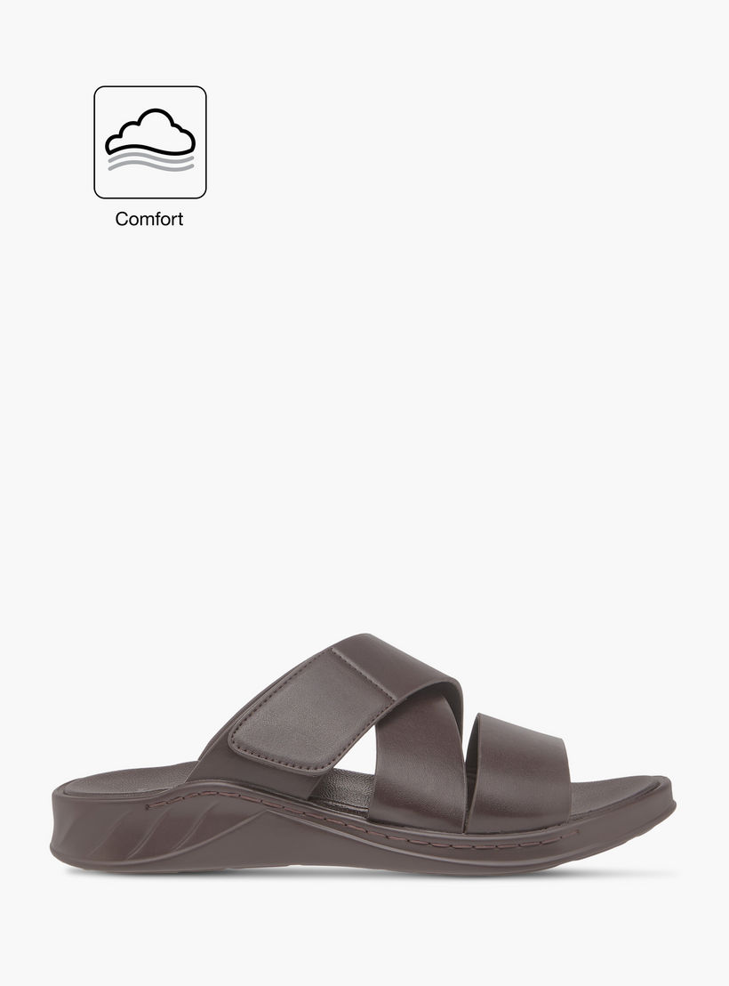 صندل عربي مريح سادة سهل الارتداء من إل بي إل من شو إكسبريس-men-shoes-sandals-image-2