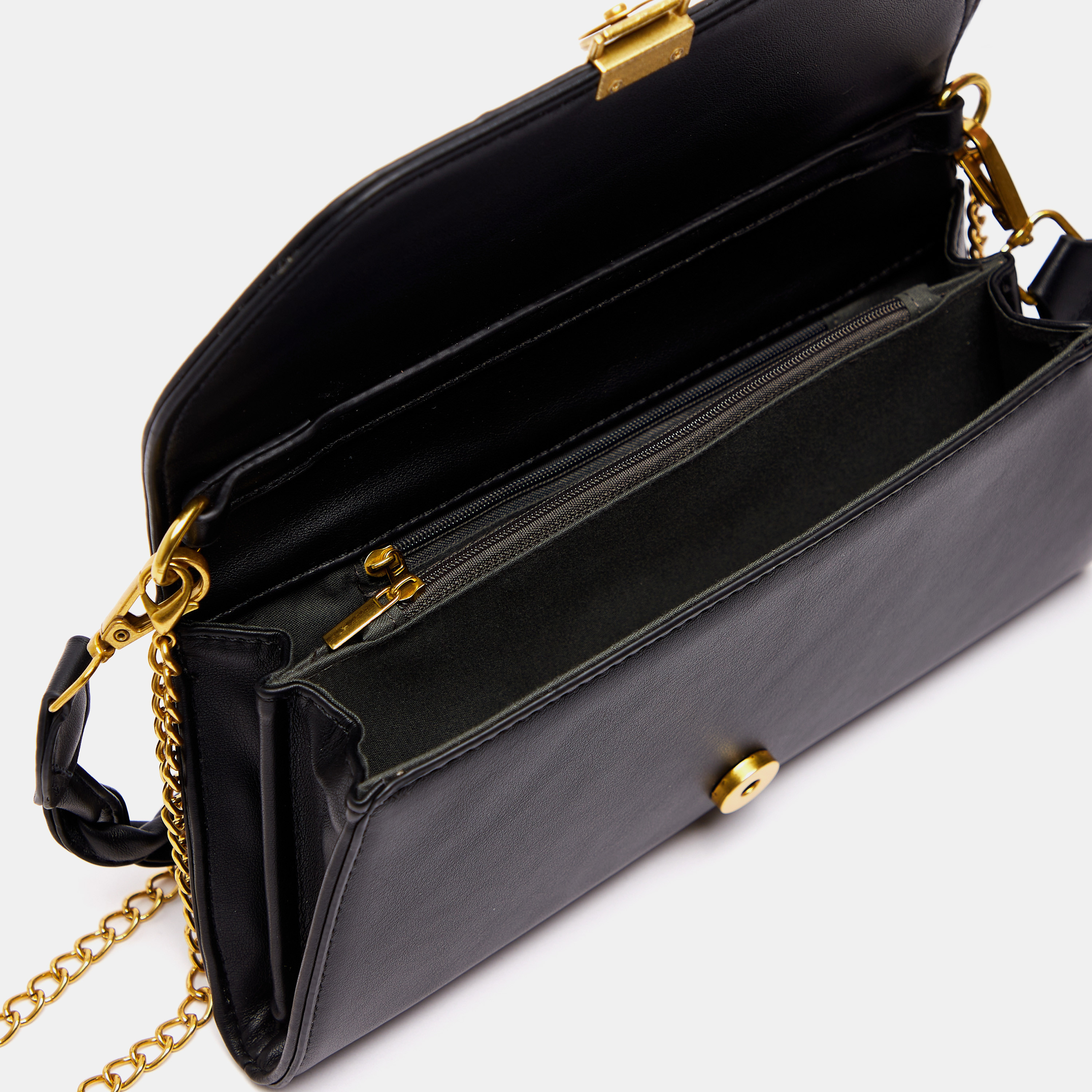 Solid Shoulder Bag with Detachable Strap and Flap Closure-women-bagsandwallets-handbags-image-6