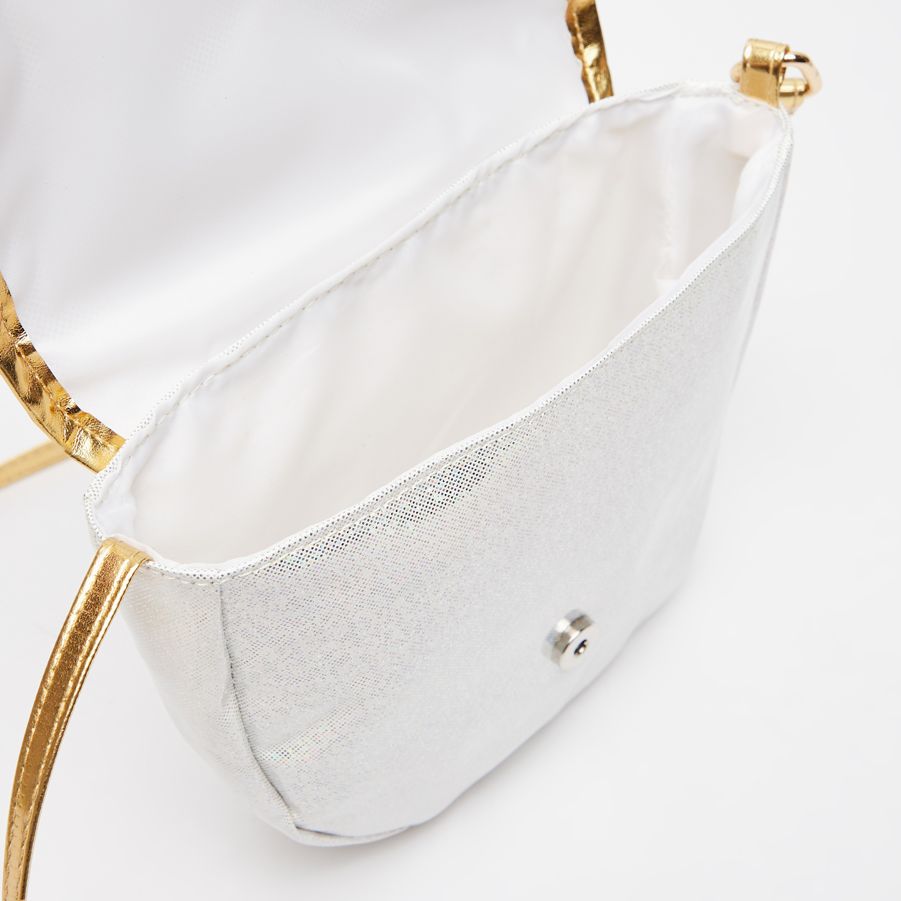 شنطة كروس بودي بتصميم يونيكورن بحزام كتف وطية إغلاق-girls-accessories-bags-image-5