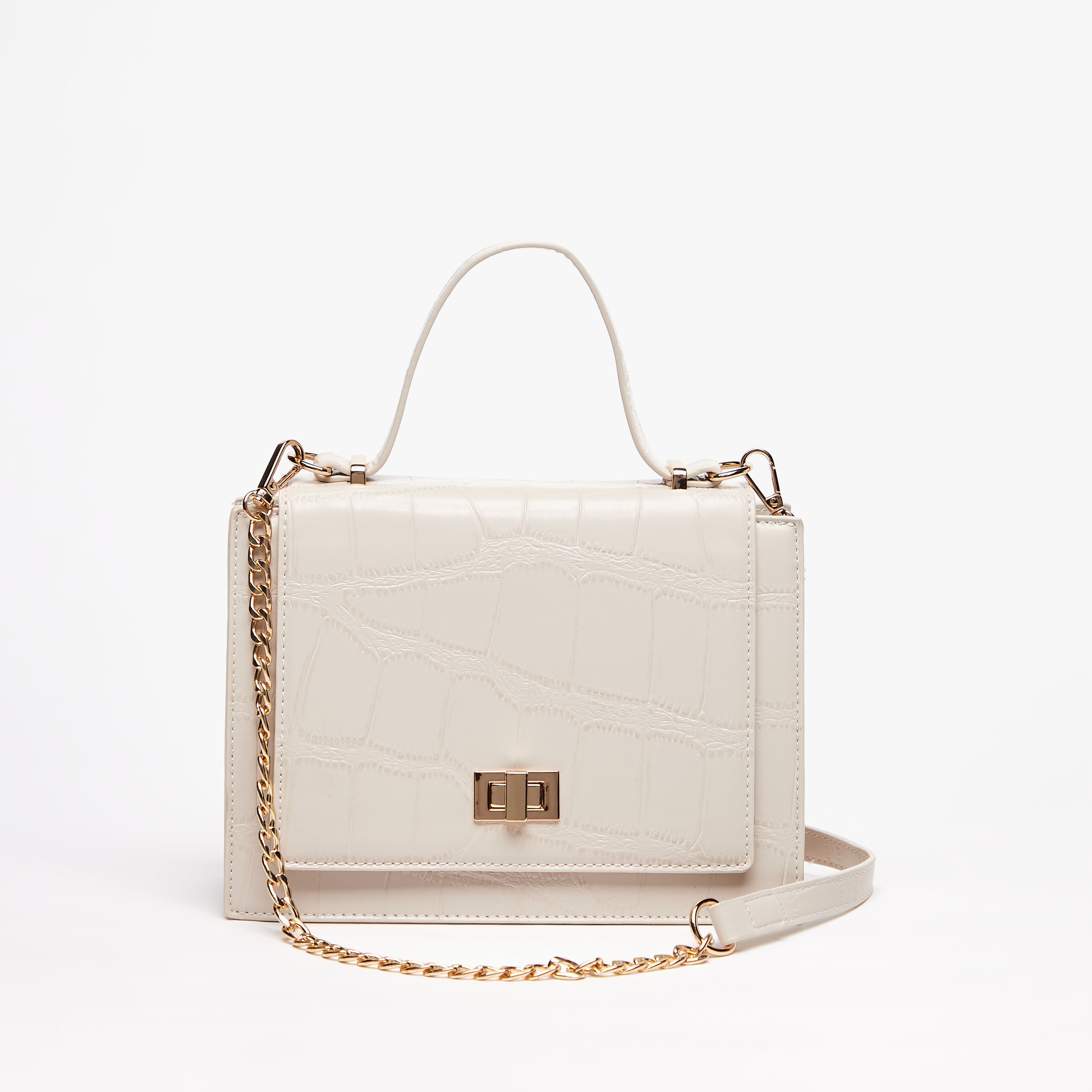 شنطة ساتشيل بارزة الملمس بتصميم جلد حيوانات وحزام سلسلة قابل للفصل-women-bagsandwallets-handbags-image-7