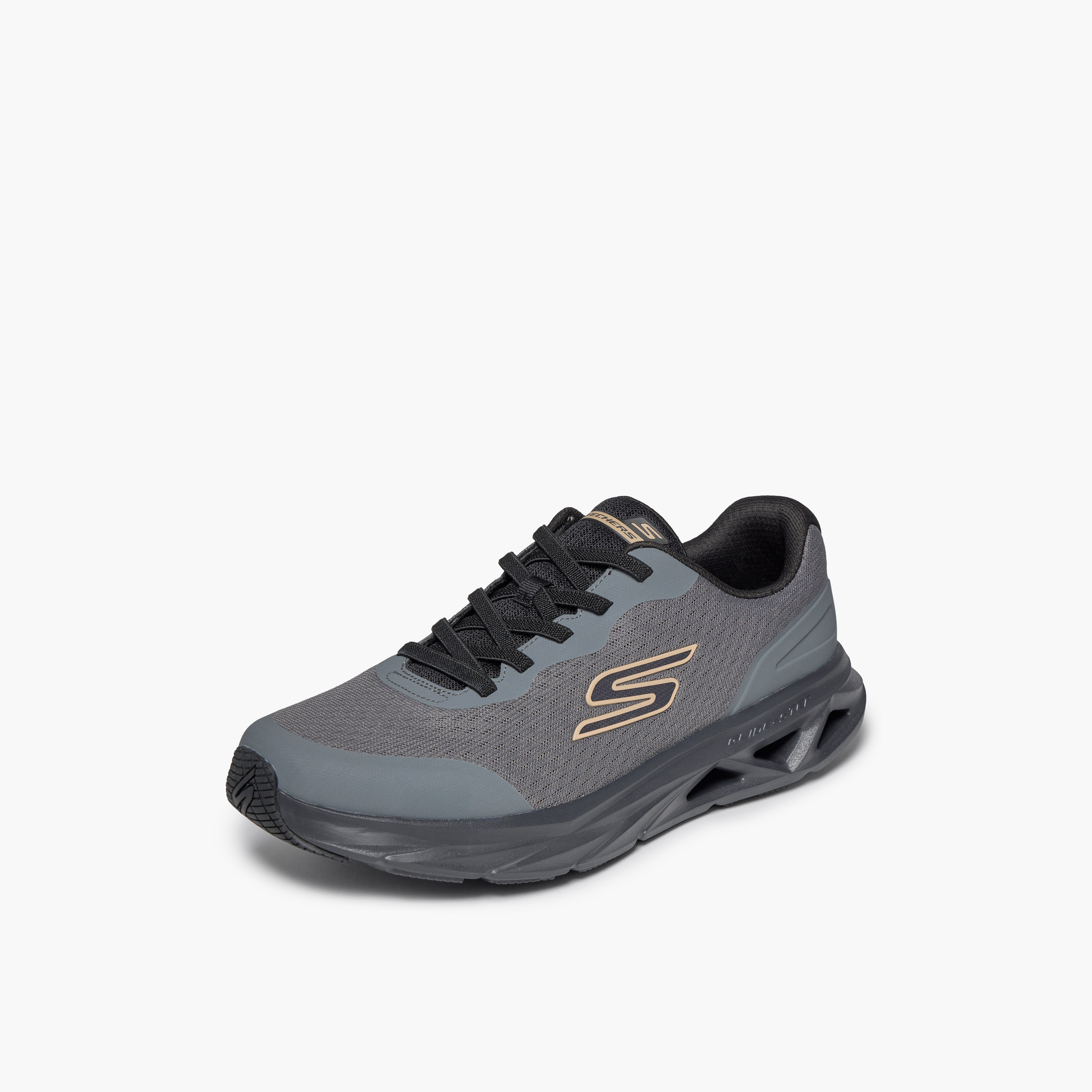 Skechers Men Glide Step Vortex Lace-Up Sports Shoes-sports-men-shoes-image-5