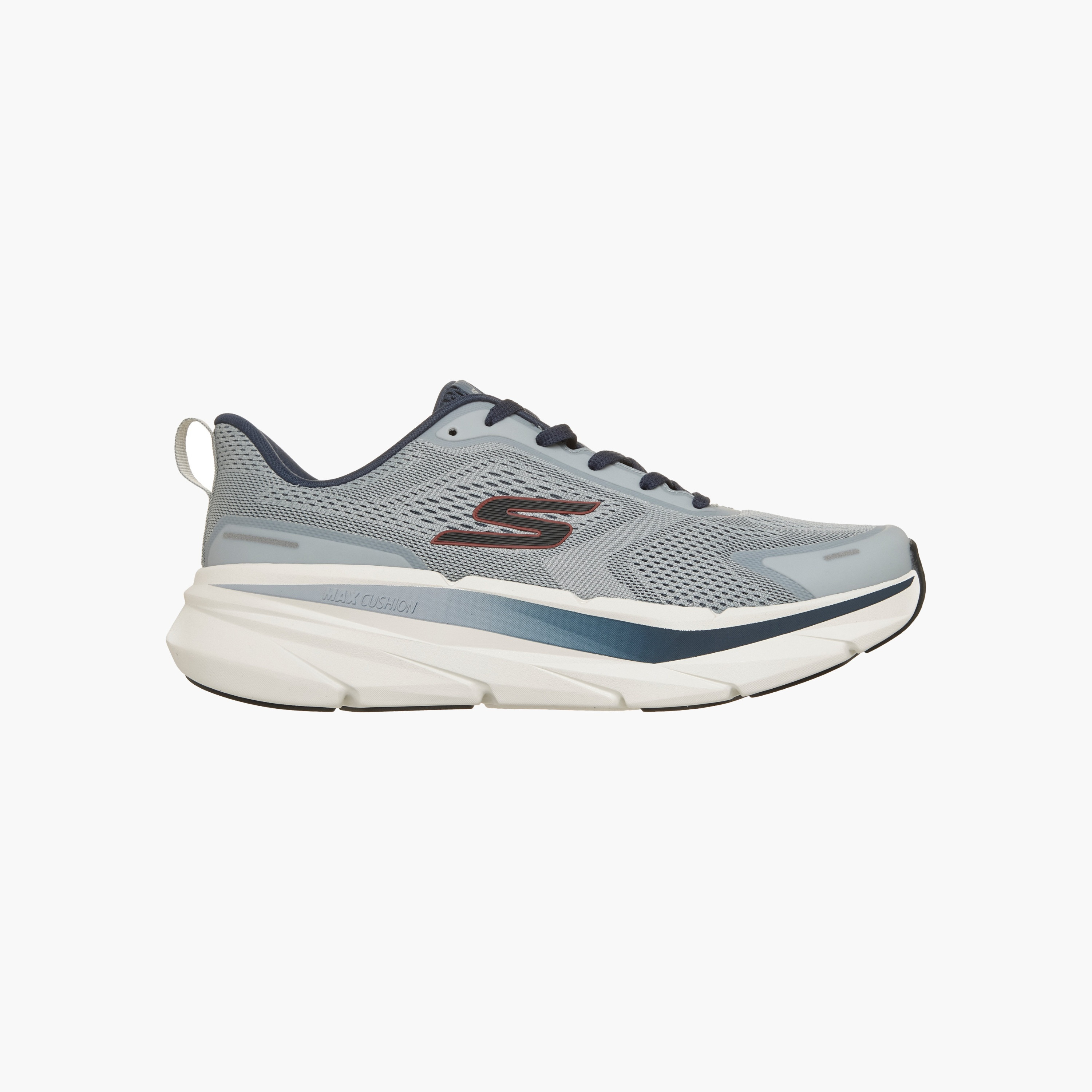 Skechers Men MAX CUSHIONING PREMIER 3 Logo Lace-Up Sports Shoes-men-shoes-sneakers-image-1
