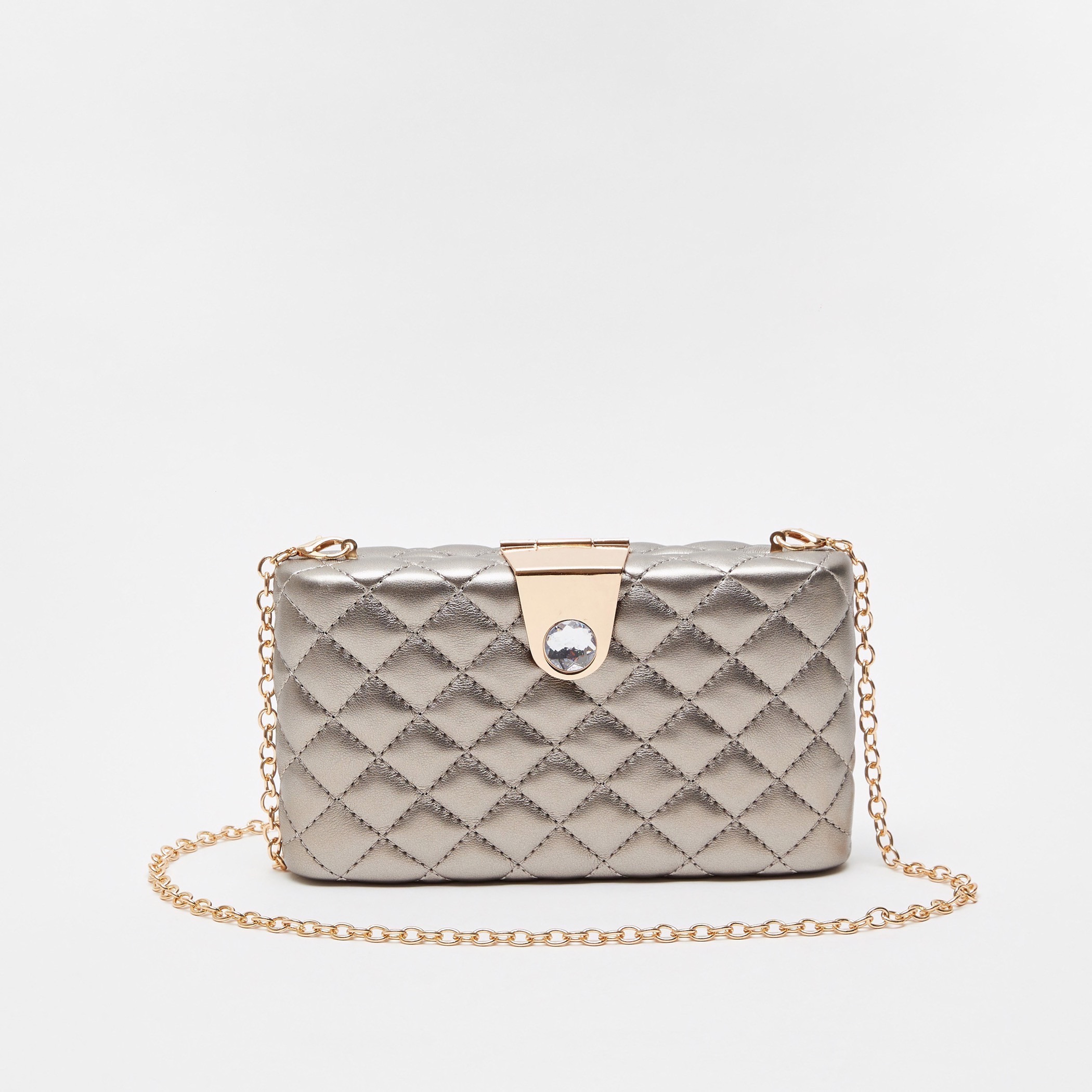 Quilted clutch cheap